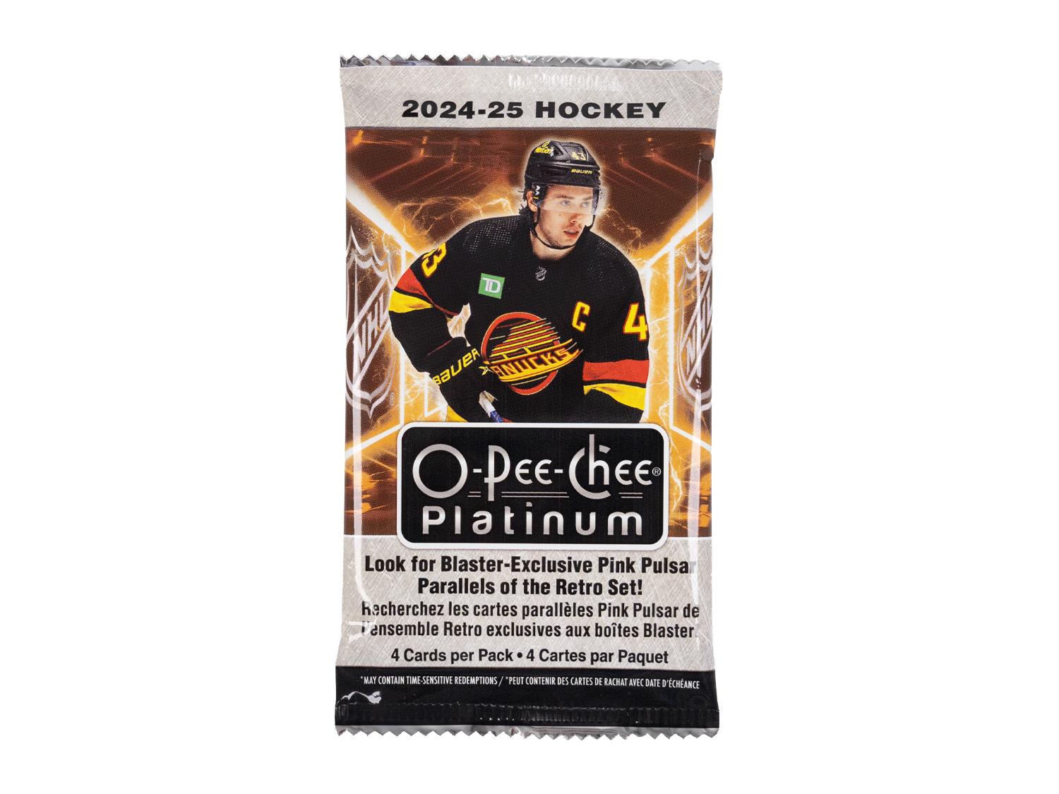 2024/25 Upper Deck O-Pee-Chee Platinum Hockey Blaster Pack | DA