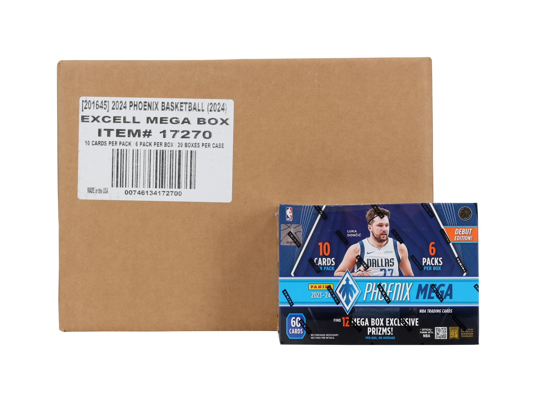 2023/24 Panini Phoenix Basketball Mega 20-Box Case (Target) | DA 