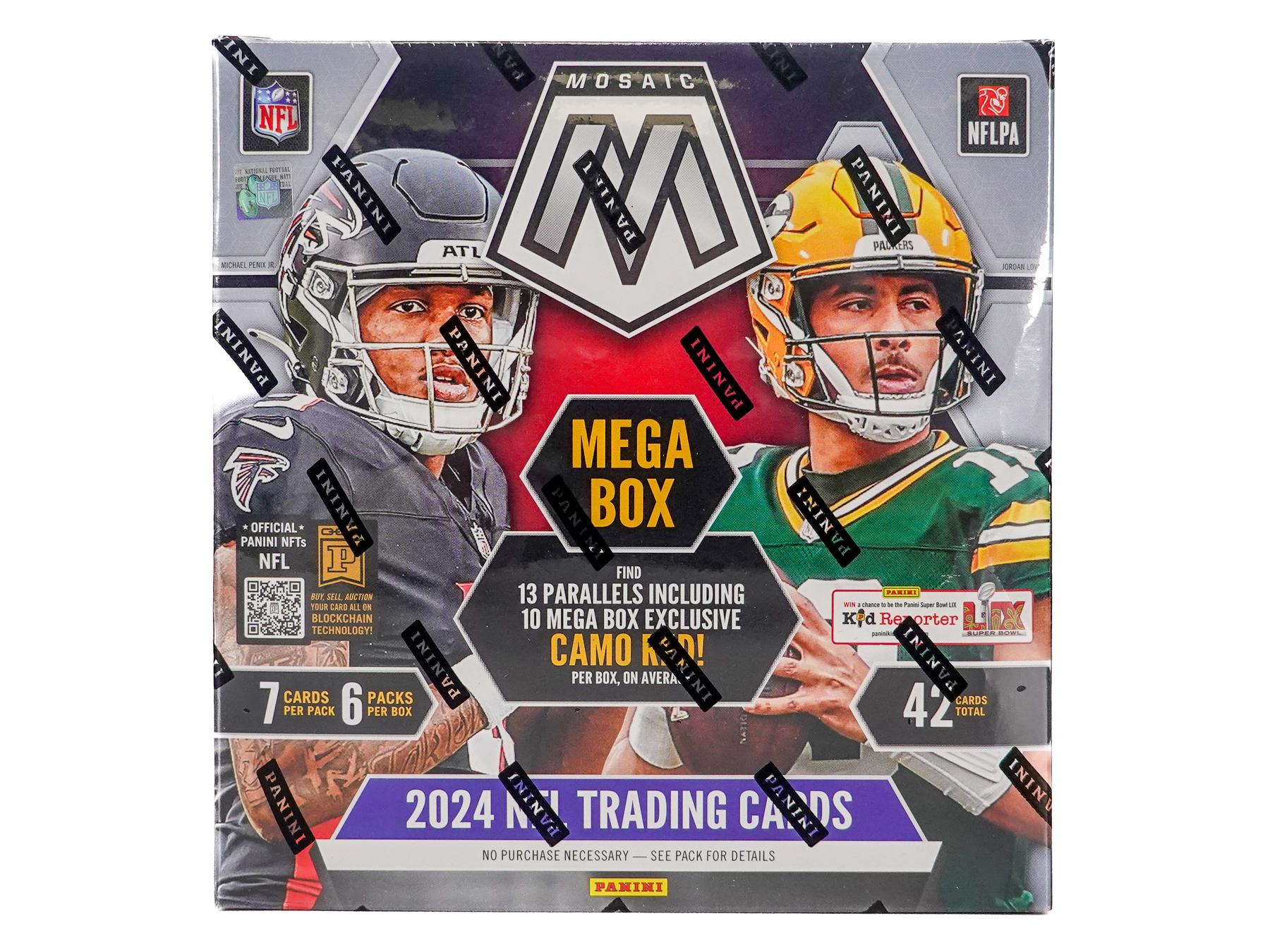 2024 Panini Mosaic Football Mega Hobby Box (Camo Red!) | DA Card World