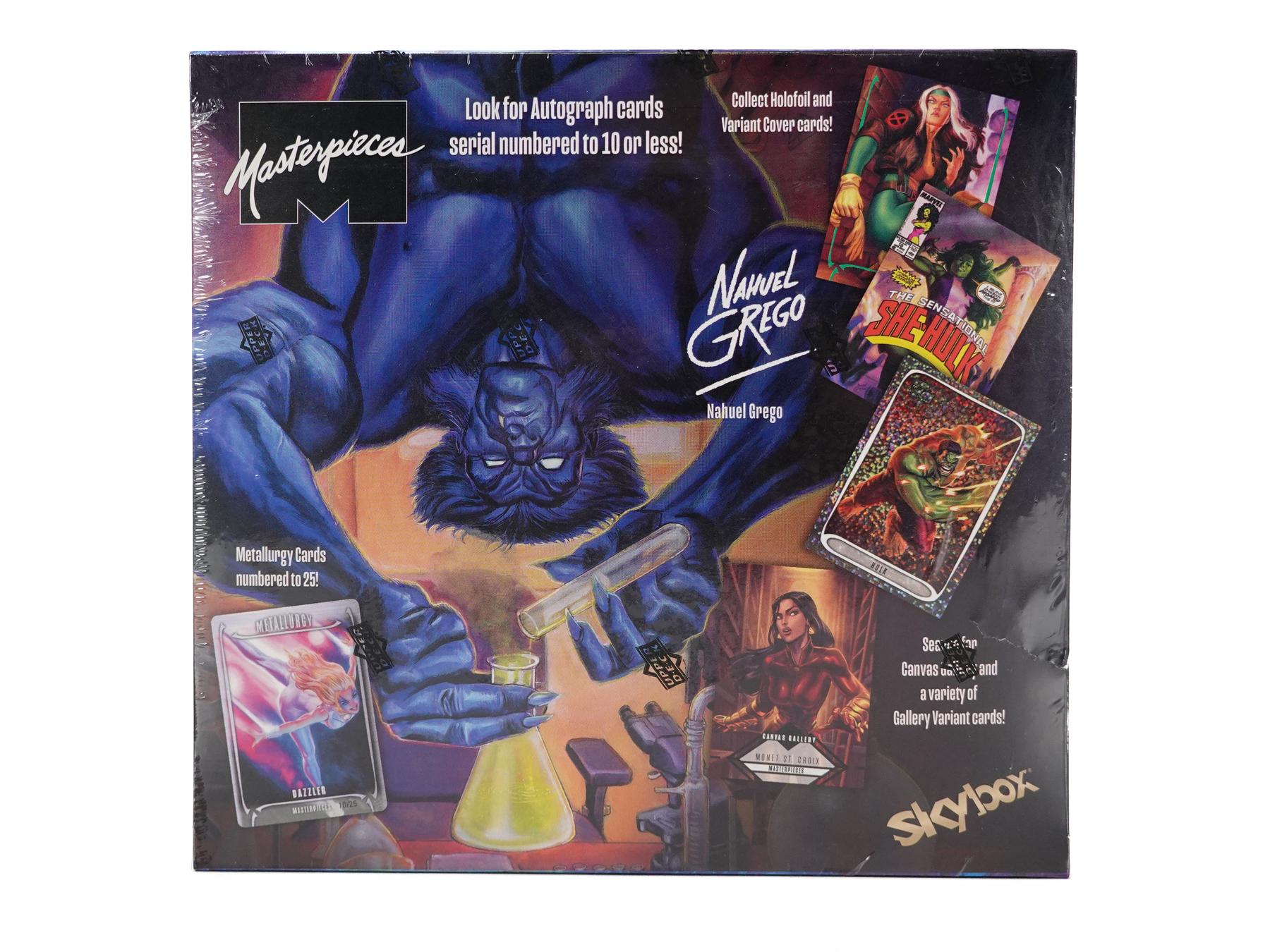 Marvel Masterpieces (featuring Nahuel Grego) Hobby Box (Upper Deck