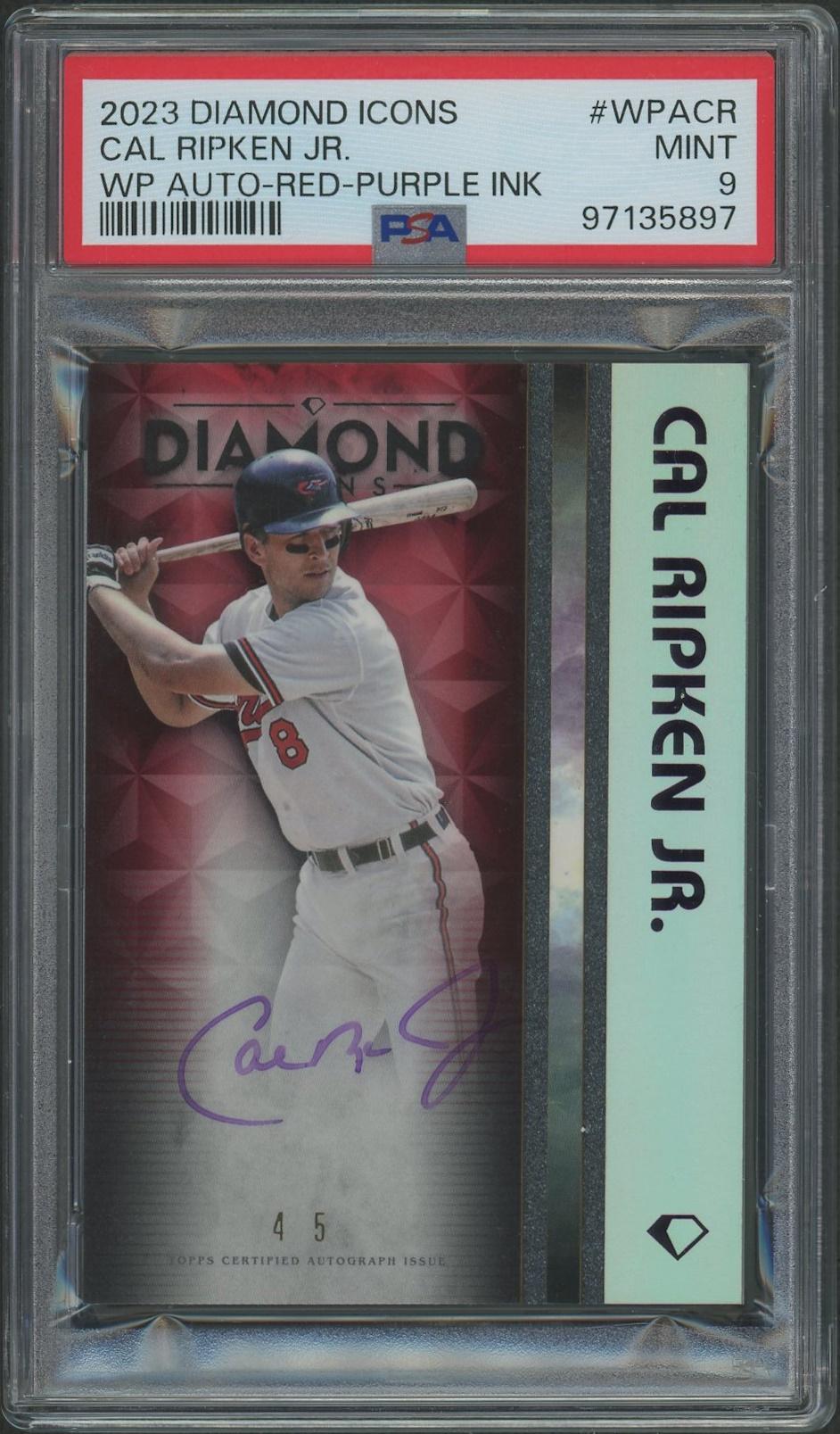 2023 Topps Diamond Icons Baseball #WPACR Cal Ripken Jr. Red White 