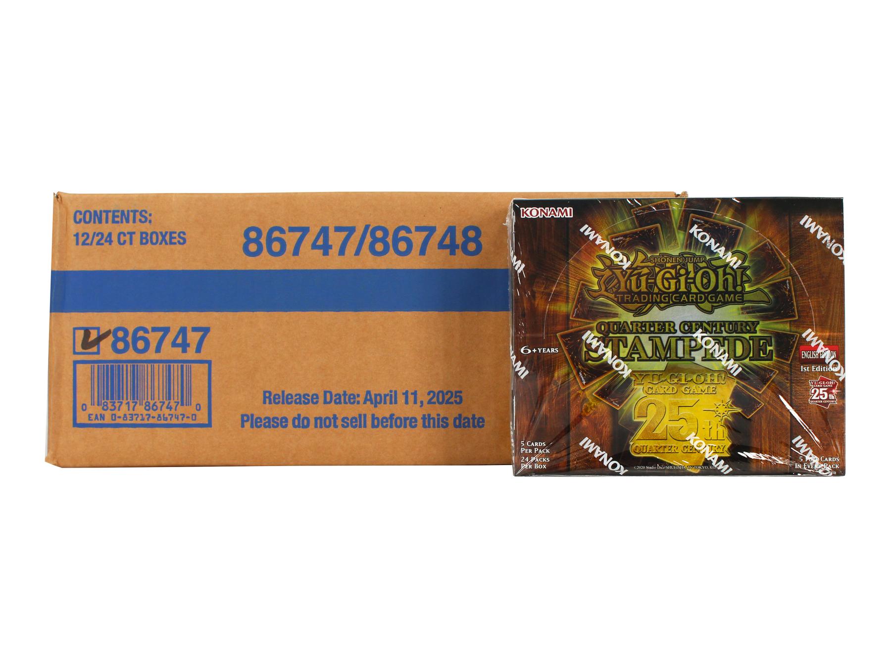 遊戯王 QUARTER CENTURY LIMITED PACK 12box