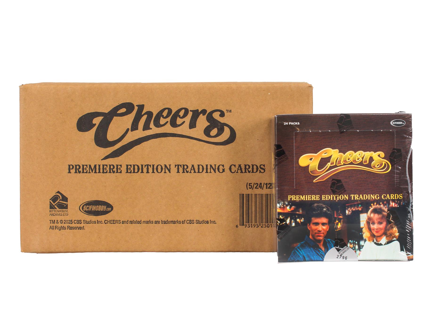 Cheers Premiere Edition Trading Cards Hobby 12-Box Case