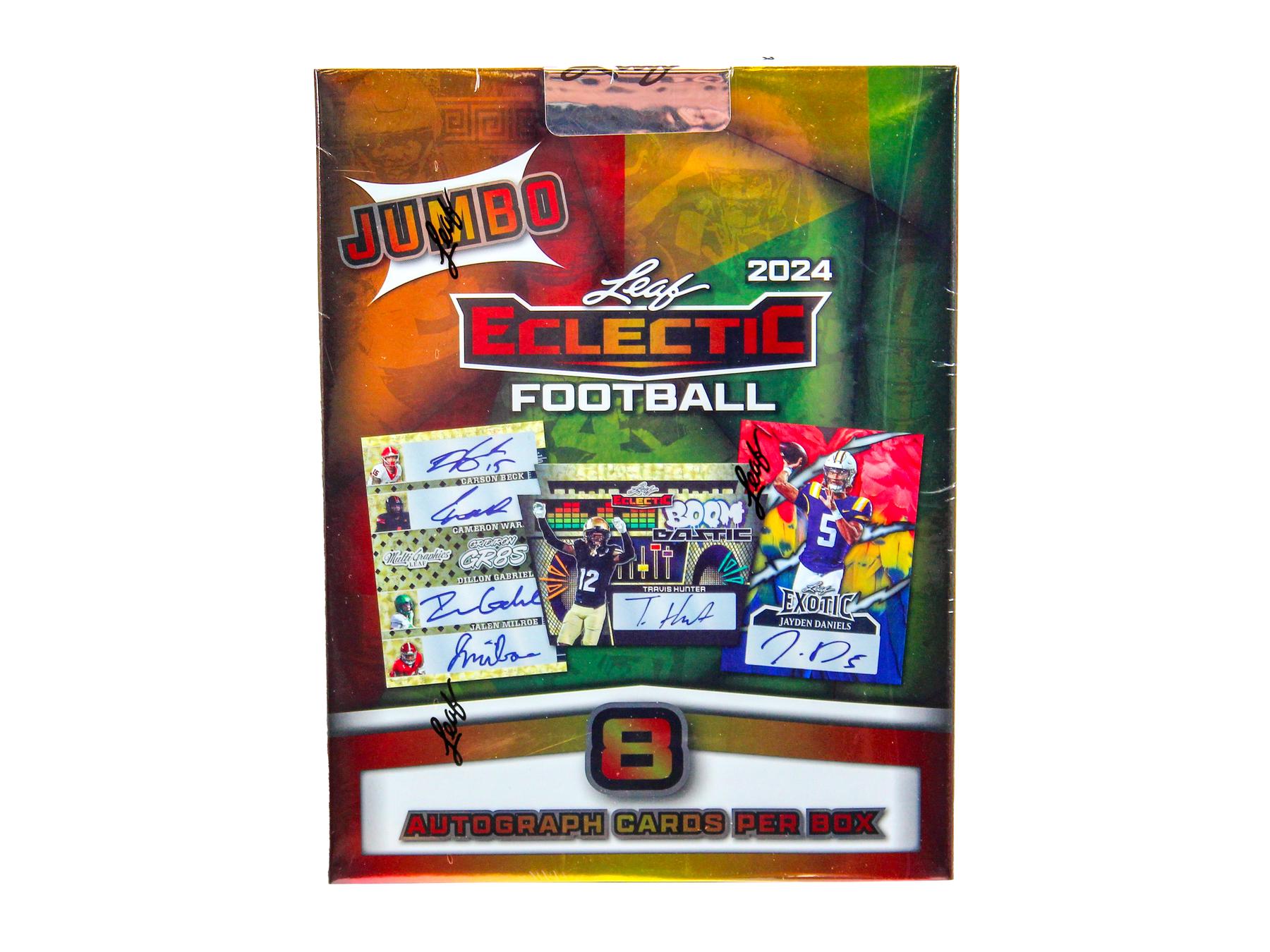 2024 Leaf Eclectic Football Jumbo Box | DA Card World