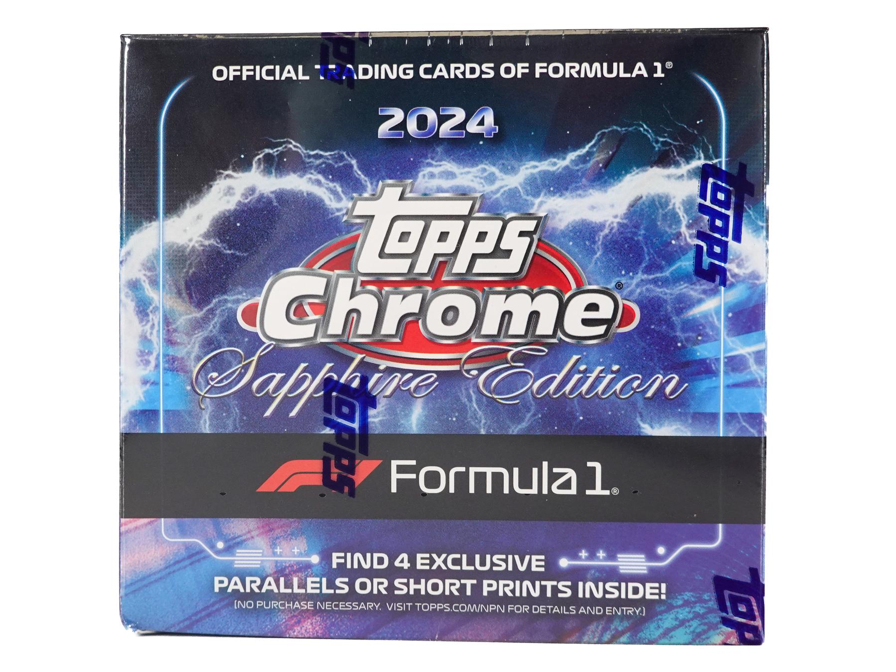 2024 Topps Chrome F1 Formula 1 Sapphire Edition Box | DA