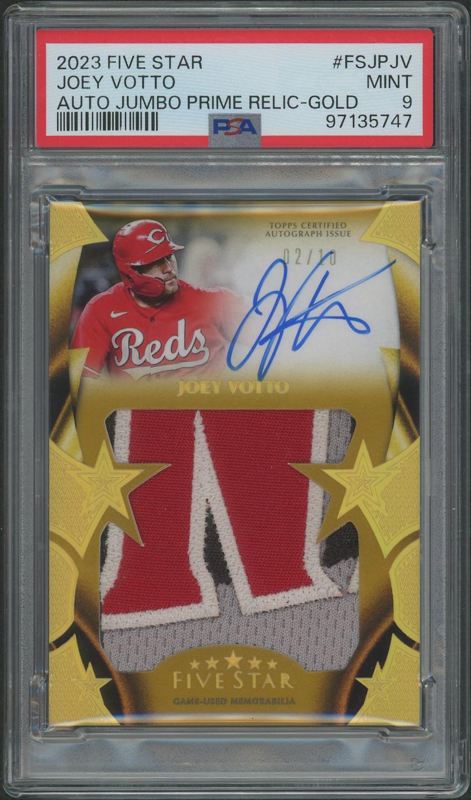 Joey Votto 5枚限定 パッチオート 直筆サイン 【公式通販】