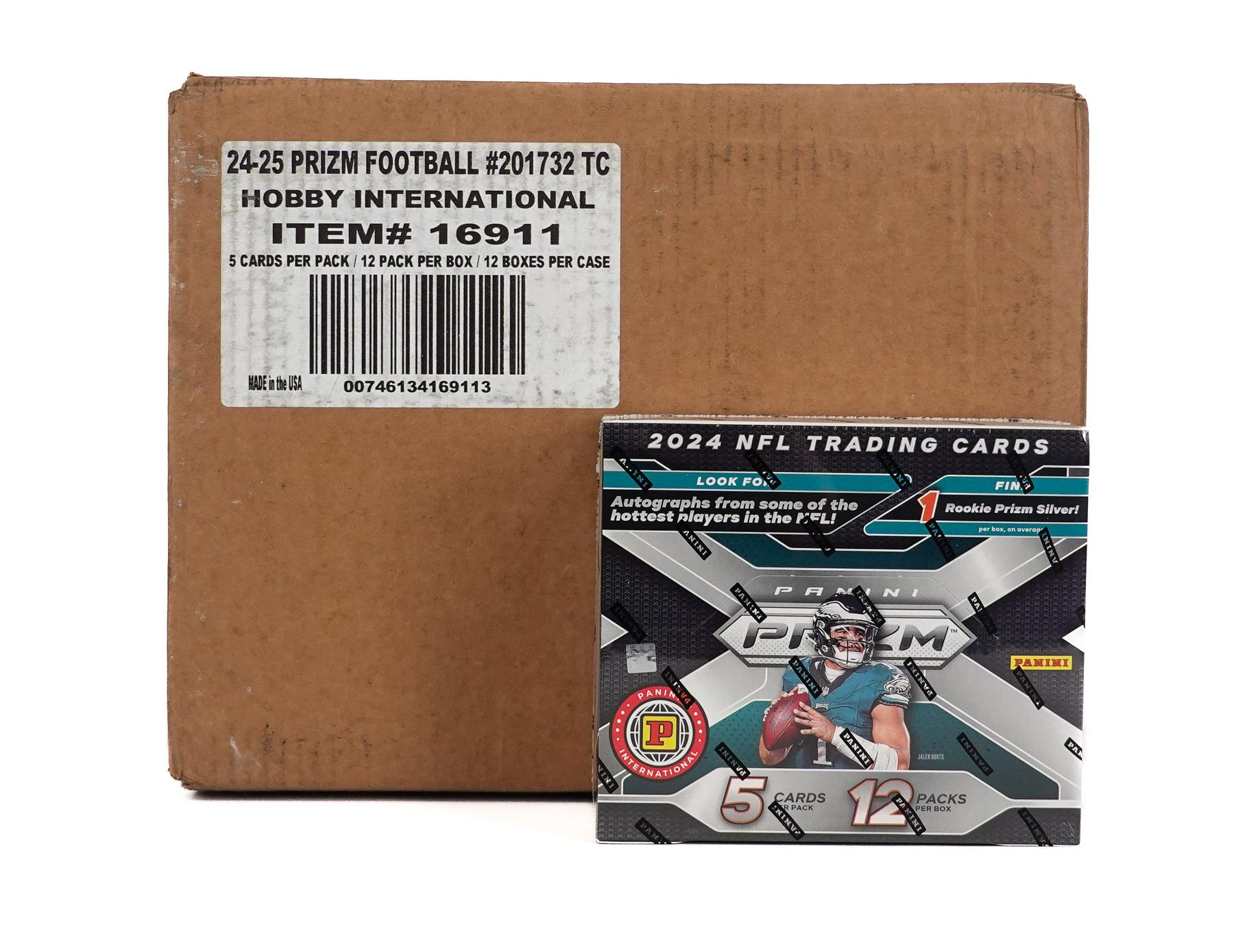 2024 Panini Prizm Football International Hobby 12-Box Case | DA