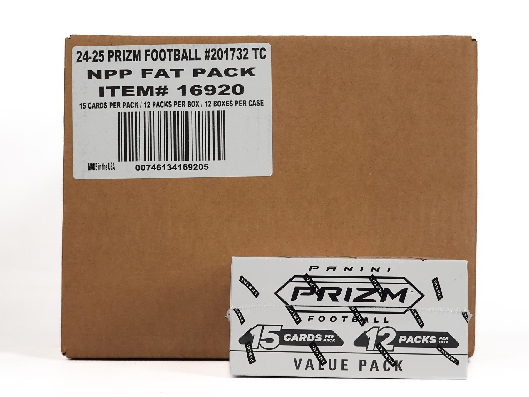 2024 Panini Prizm Football Jumbo Value 12-Box Case | DA Card World