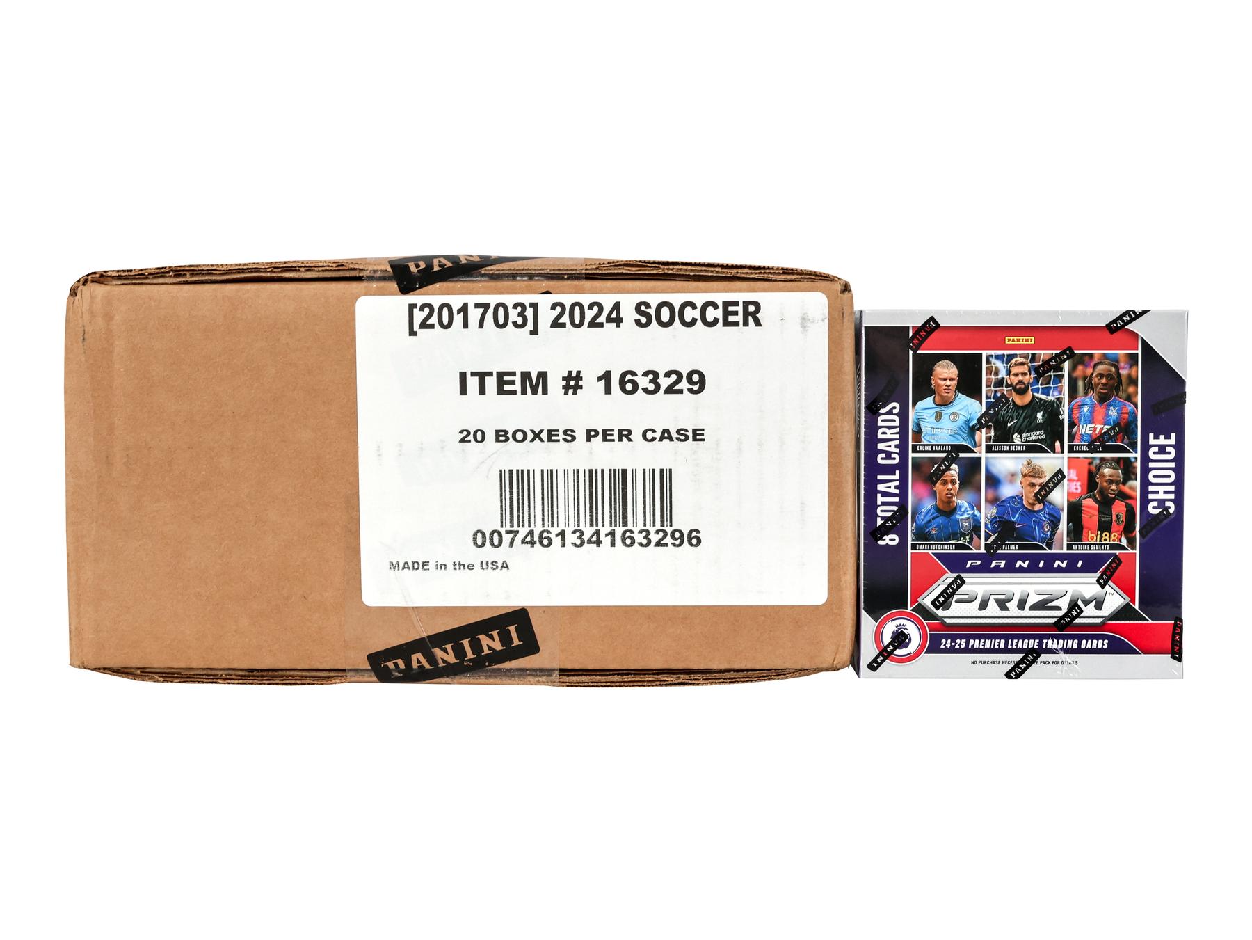 2024/25 Panini Prizm Premier League EPL Soccer Choice 20-Box