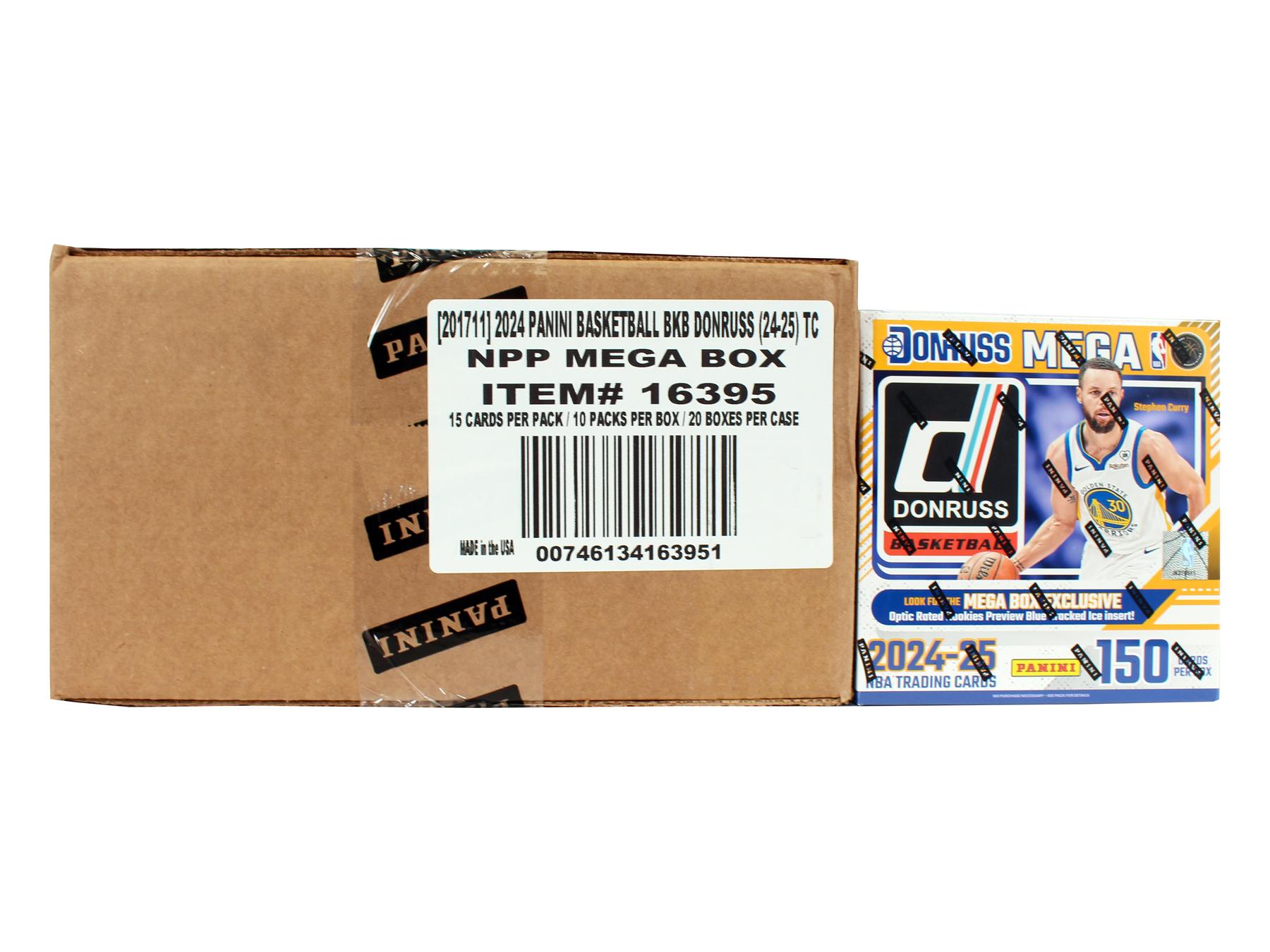 2024/25 Panini Donruss Basketball Mega 20-Box Case (Red and Green 