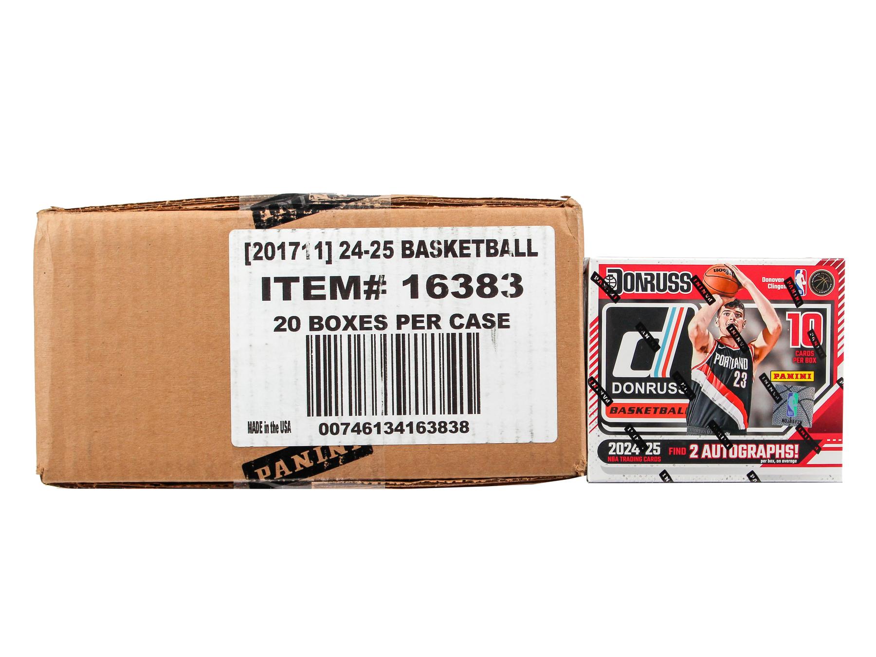 2024/25 Panini Donruss Basketball Choice 20-Box Case | DA