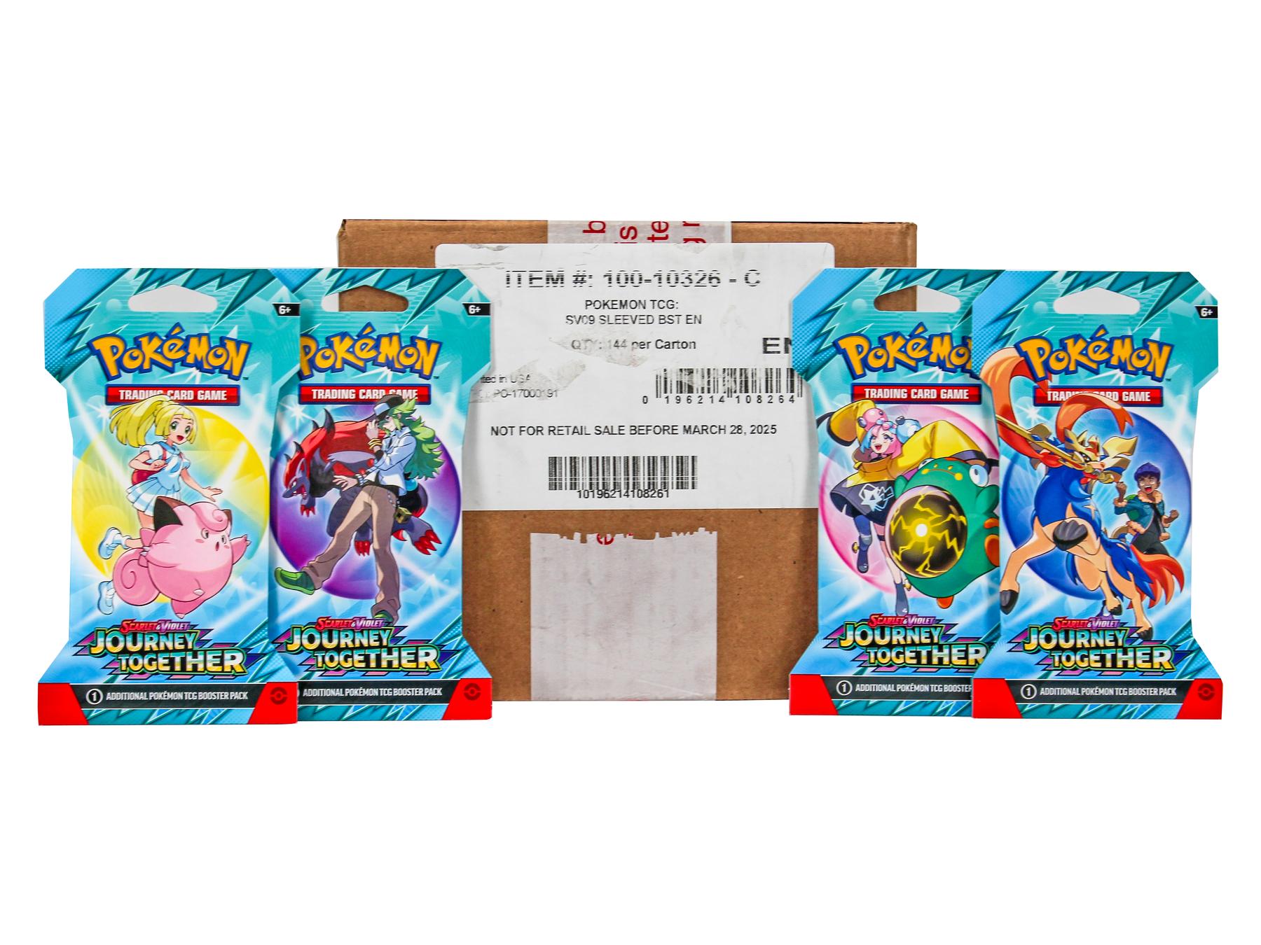 journey together english booster box Amazon.com: Pokemon TCG: Scarlet & Violet—Journey Together Enhanced Booster  Display Box (36 Packs) : Toys & Games main image 1