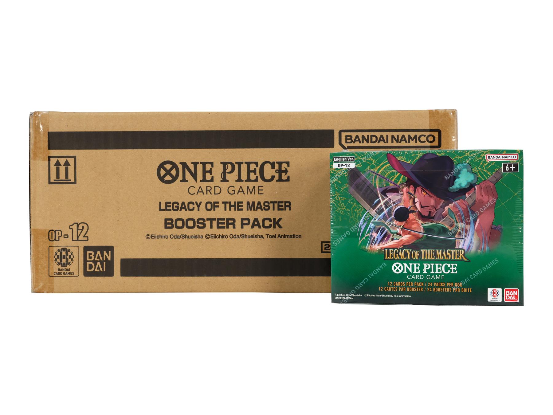 One Piece TCG: Legacy of the Master (OP-12) Booster 12-Box Case