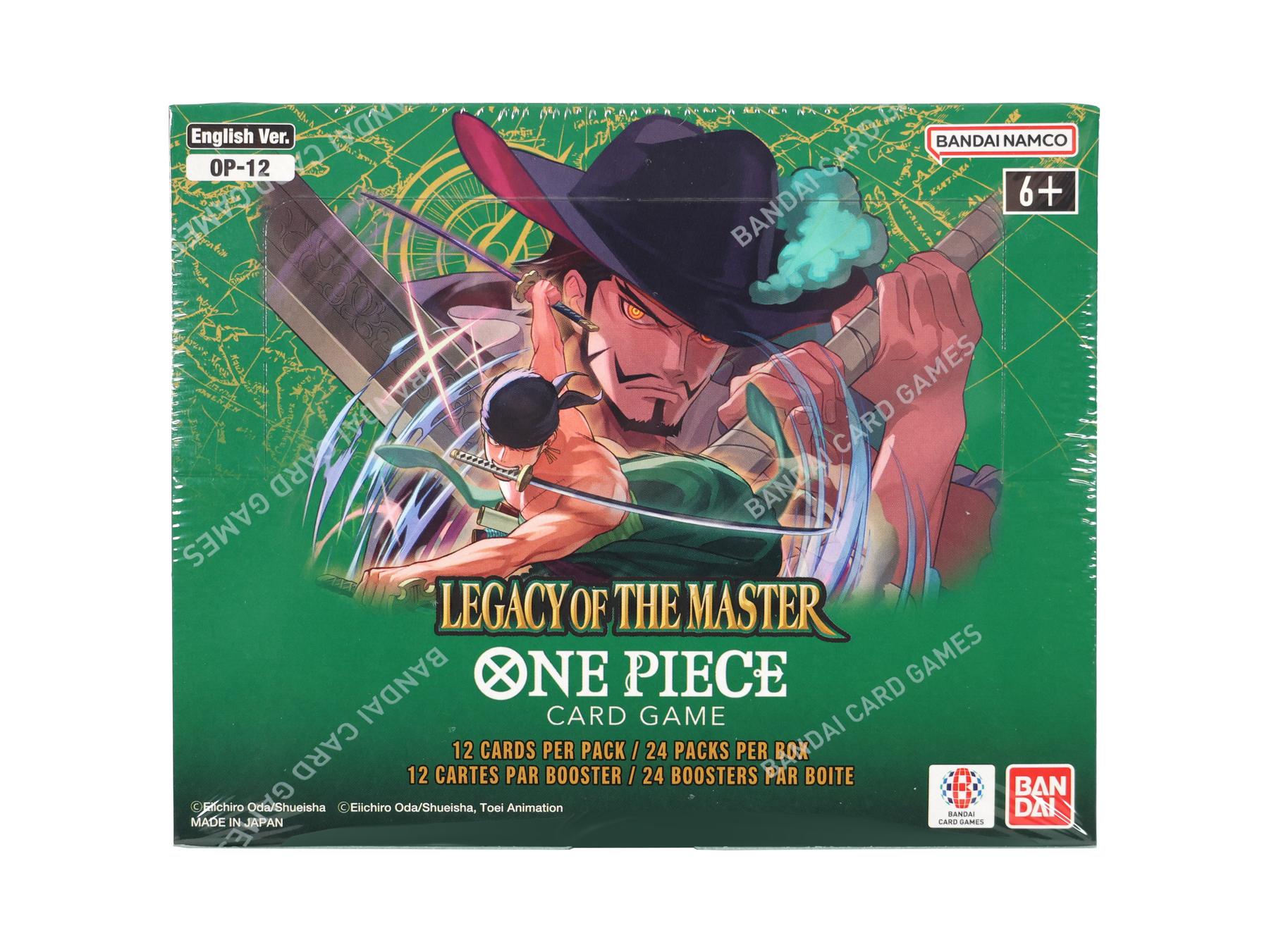 one piece card game op 12 One Piece Japanese TCG: Legacy of the Master Booster Box (OP12) main image 1