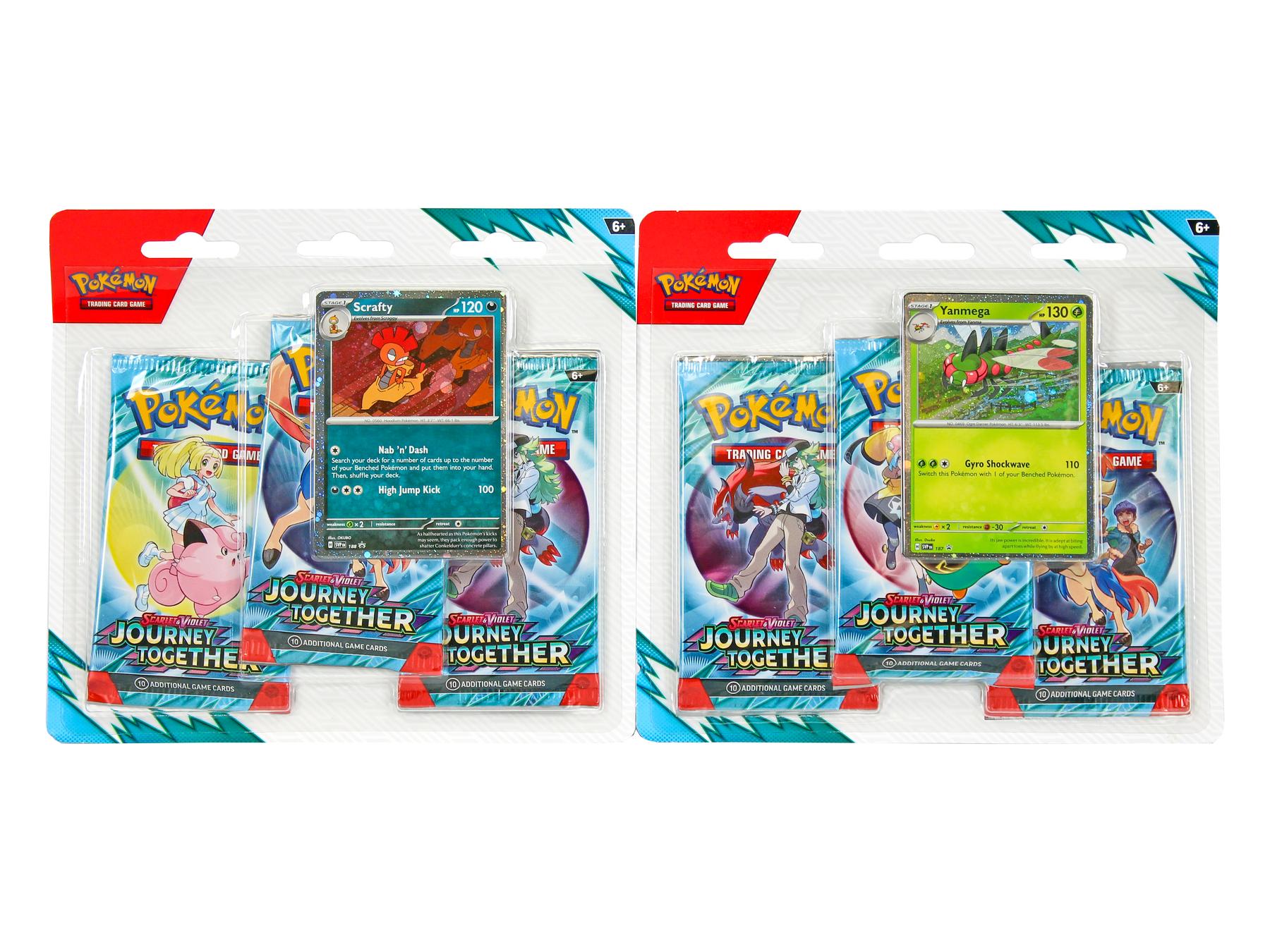 Pokemon Scarlet & Violet: Journey Together 3-Pack Blister | DA