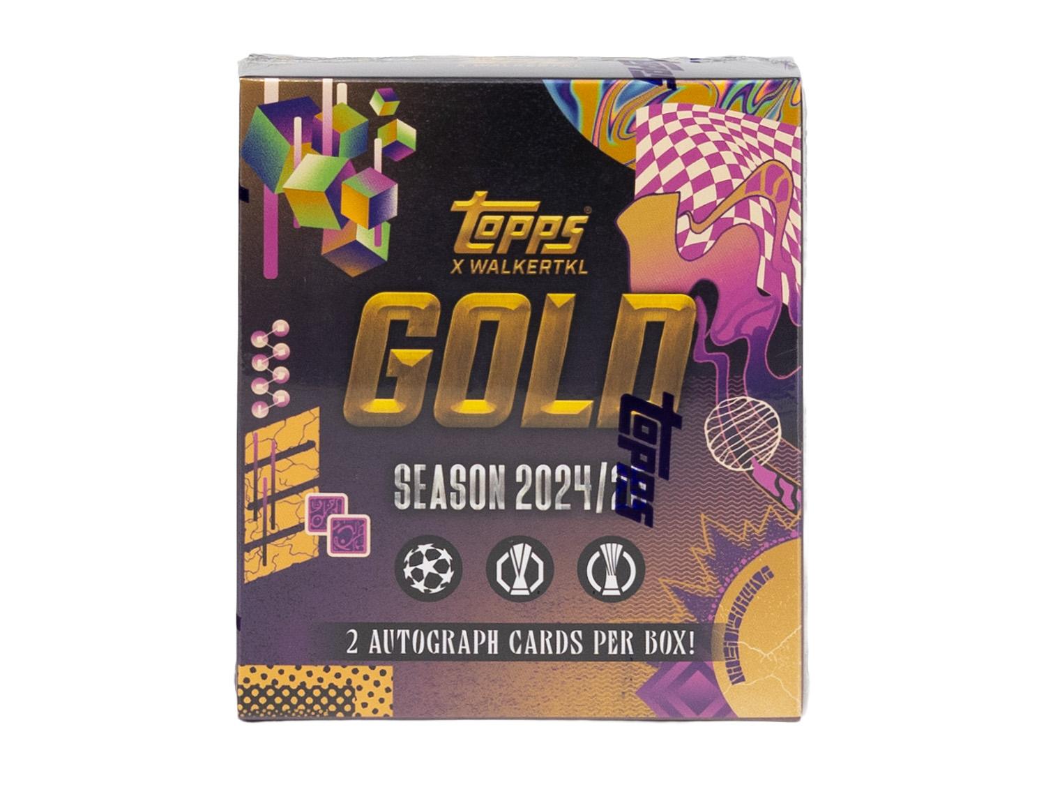 2024/25 Topps Gold UEFA Club Competitions Soccer Hobby Box | DA