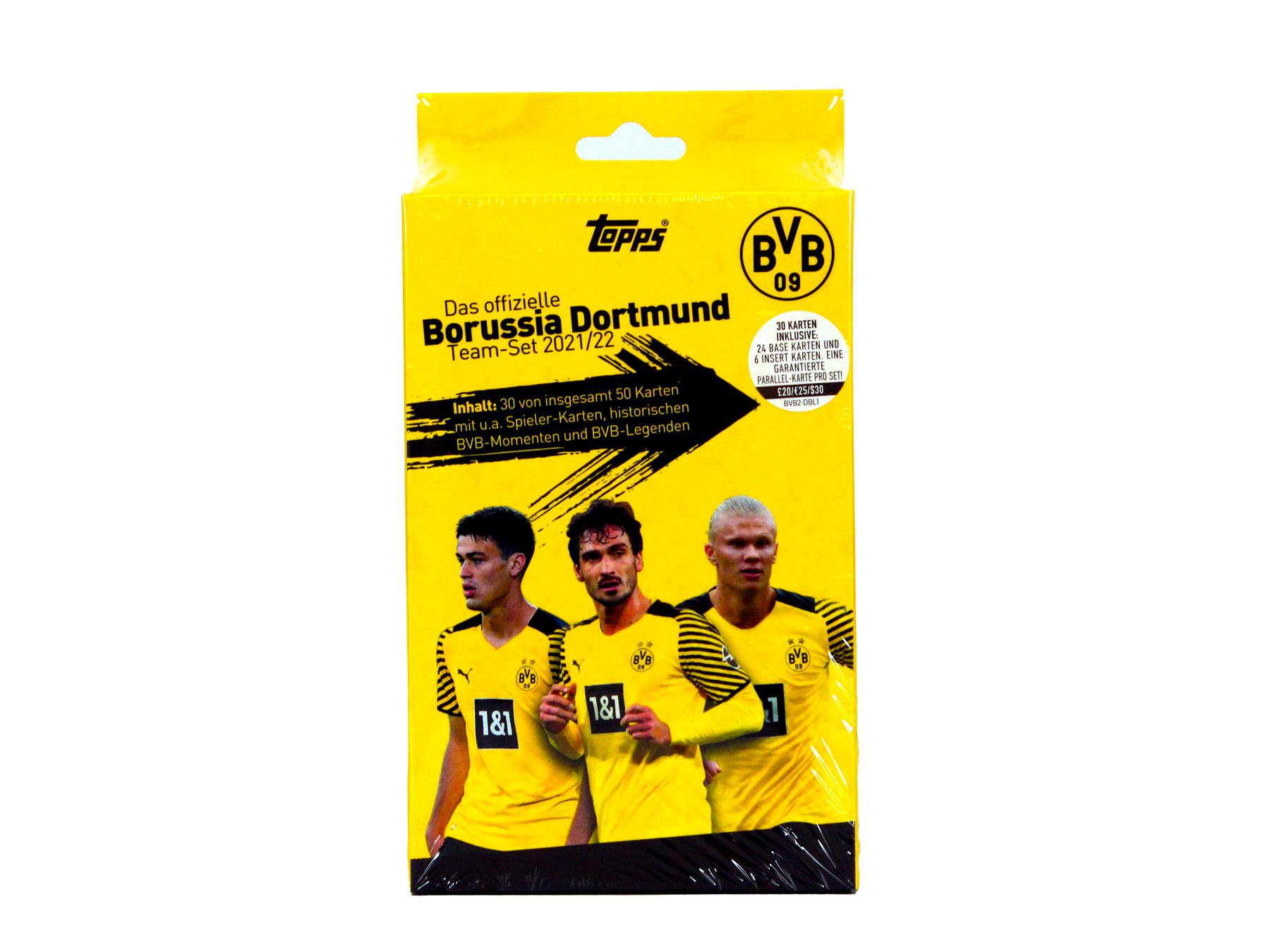 2021/22 Topps Borussia Dortmund BVB Soccer Official Team Set