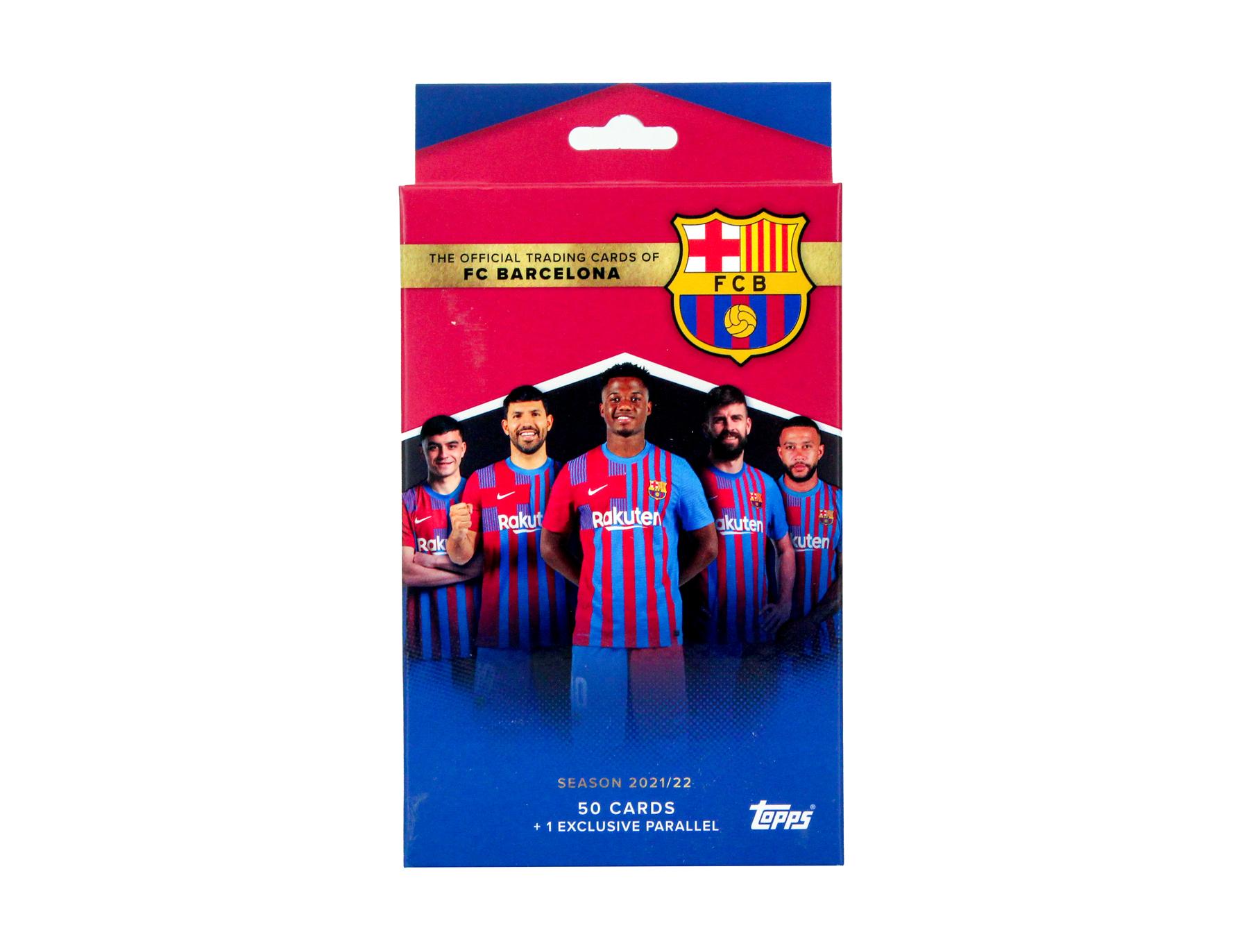 2021/22 Topps FC Barcelona Soccer Official Team Set (Hanger
