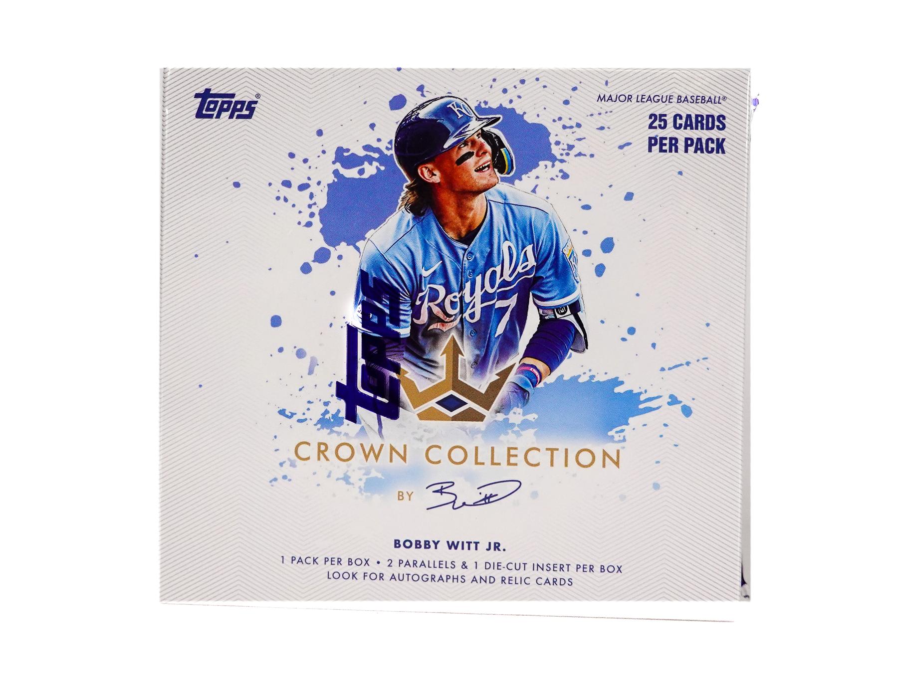 2022 Topps x Bobby Witt Jr. - Crown Collection Hobby Box | DA Card 
