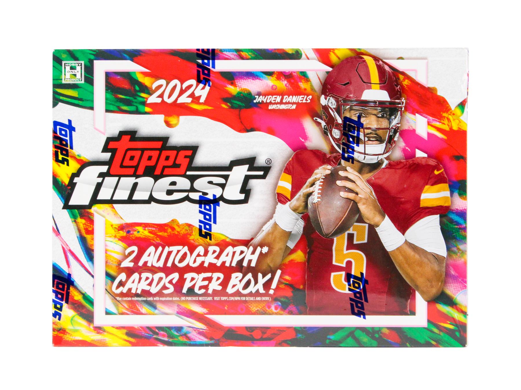2024 Topps Finest Football Hobby Box | DA Card World