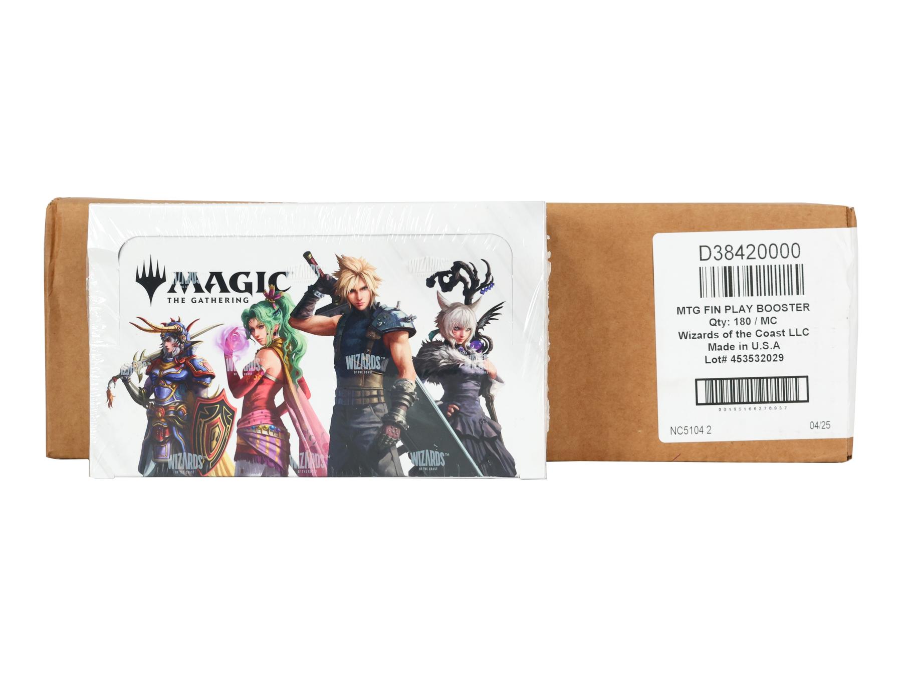 Magic the Gathering Final Fantasy Play Booster 6-Box Case | DA