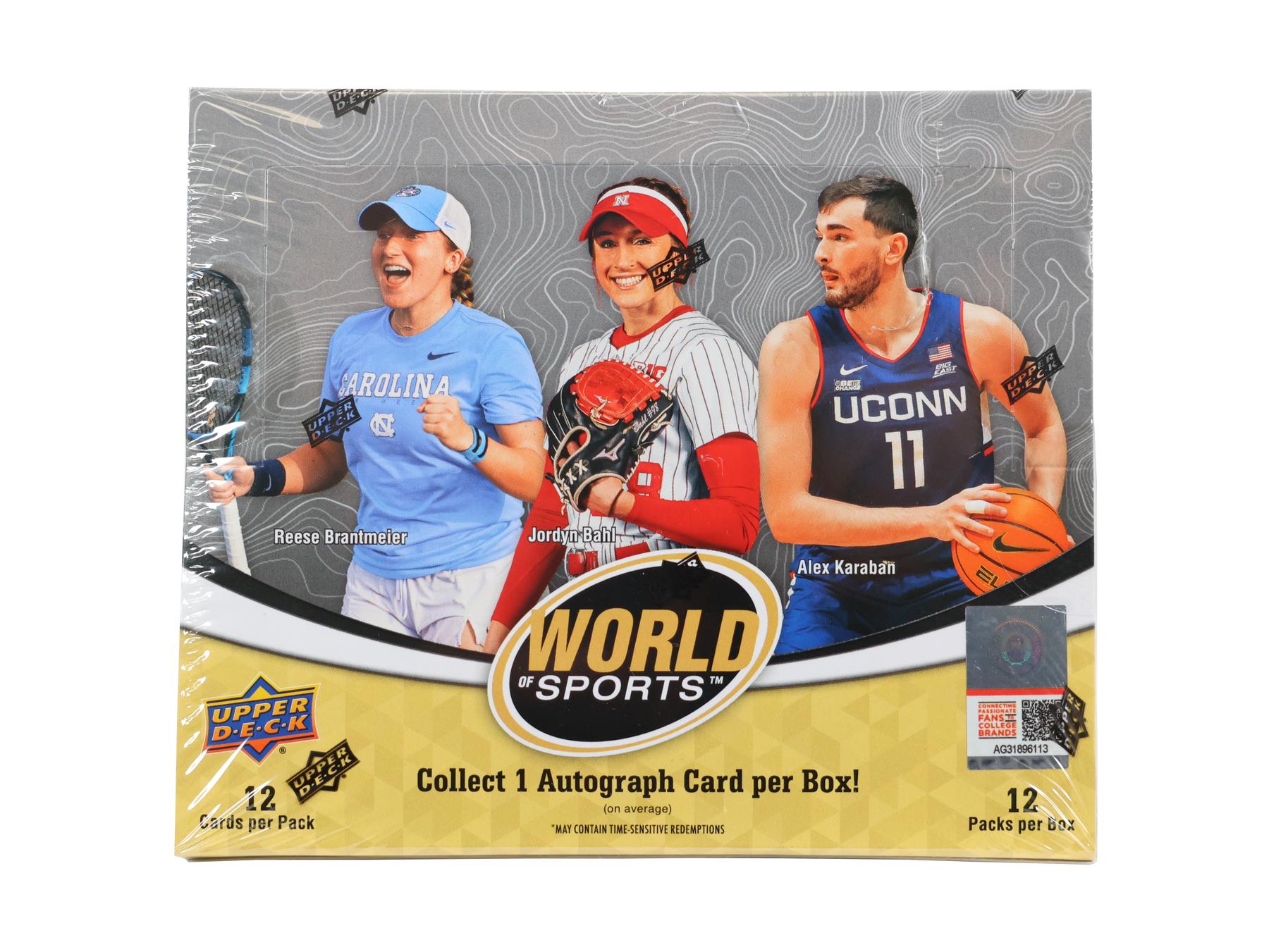 2025 Upper Deck World of Sports Volume 1 Multisport Hobby Box | DA