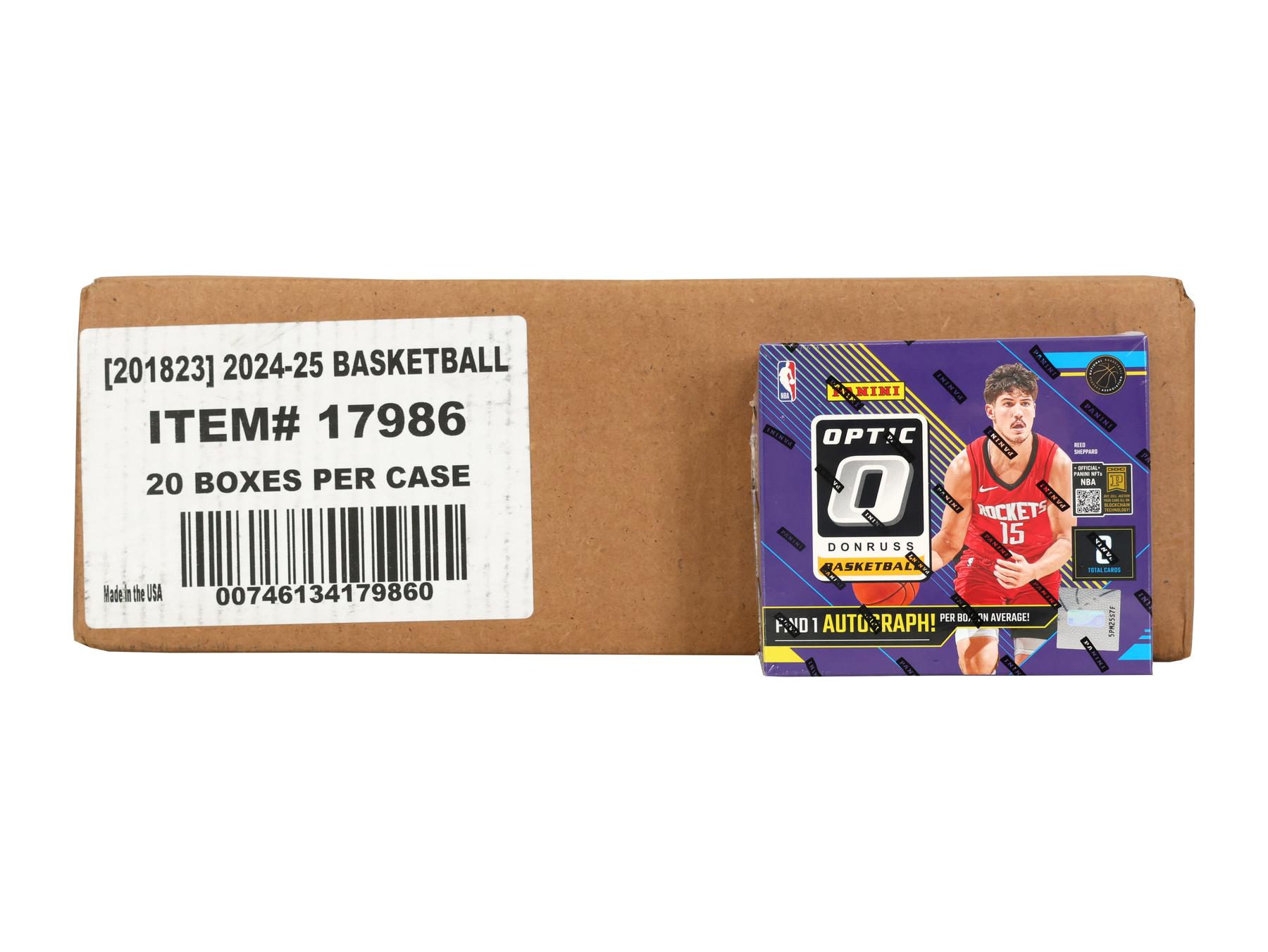 2024/25 Panini Donruss Optic Basketball Choice 20-Box Case | DA 
