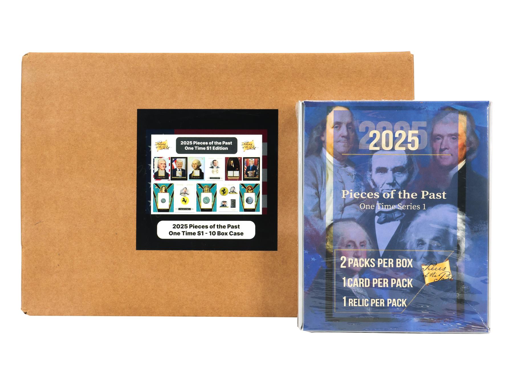 Pieces of the Past One Time Series 1 Hobby 10-Box Case