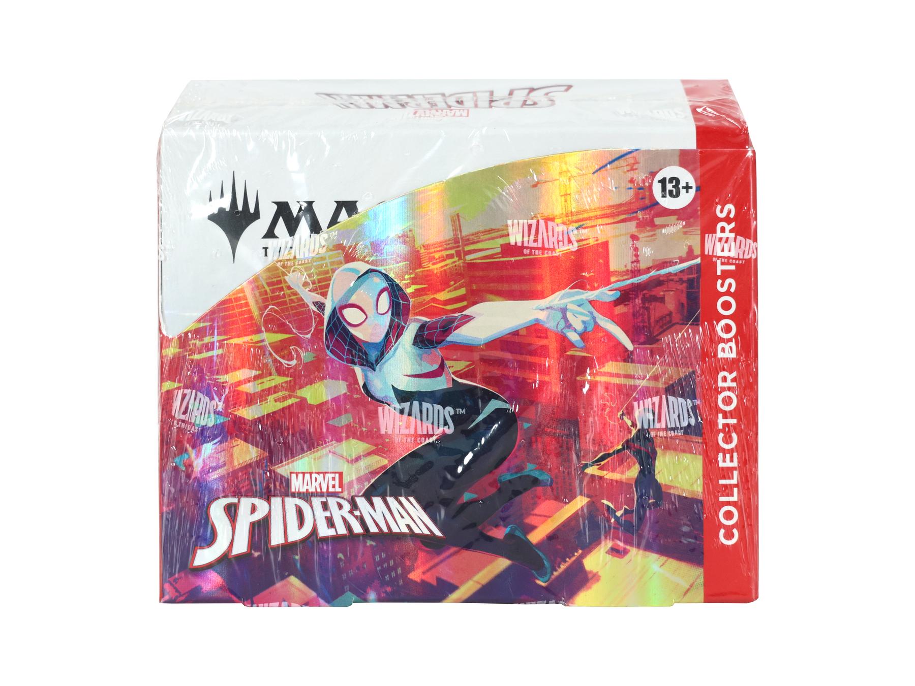 spiderman booster box Marvel's Spider-Man Play  Mox Boarding House Gather web Magic: The Gathering - Spider-Man