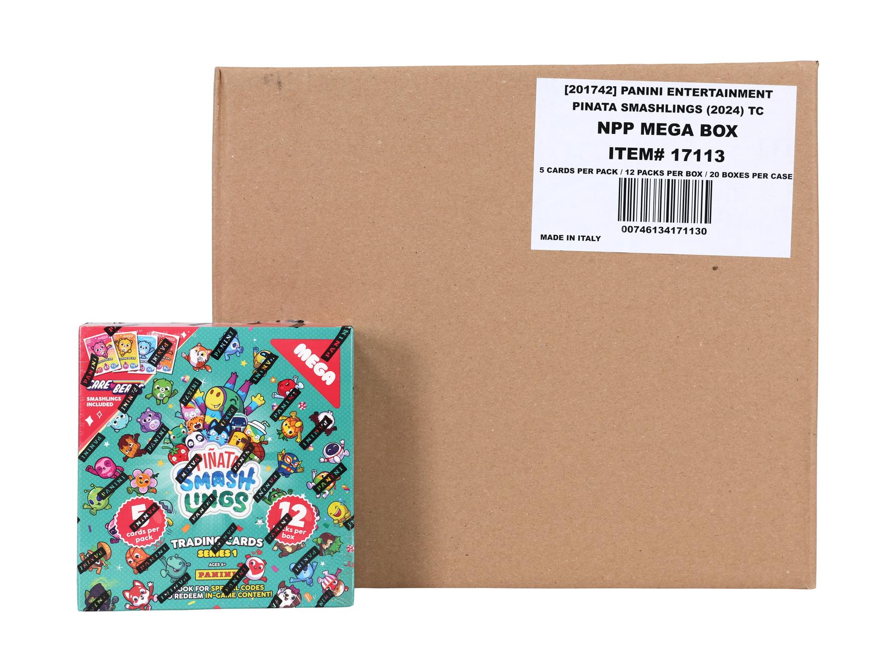 Pinata Case 2024 Panini Pinata Smashlings Series 1 Mega 20-Box Case | DA Card World
