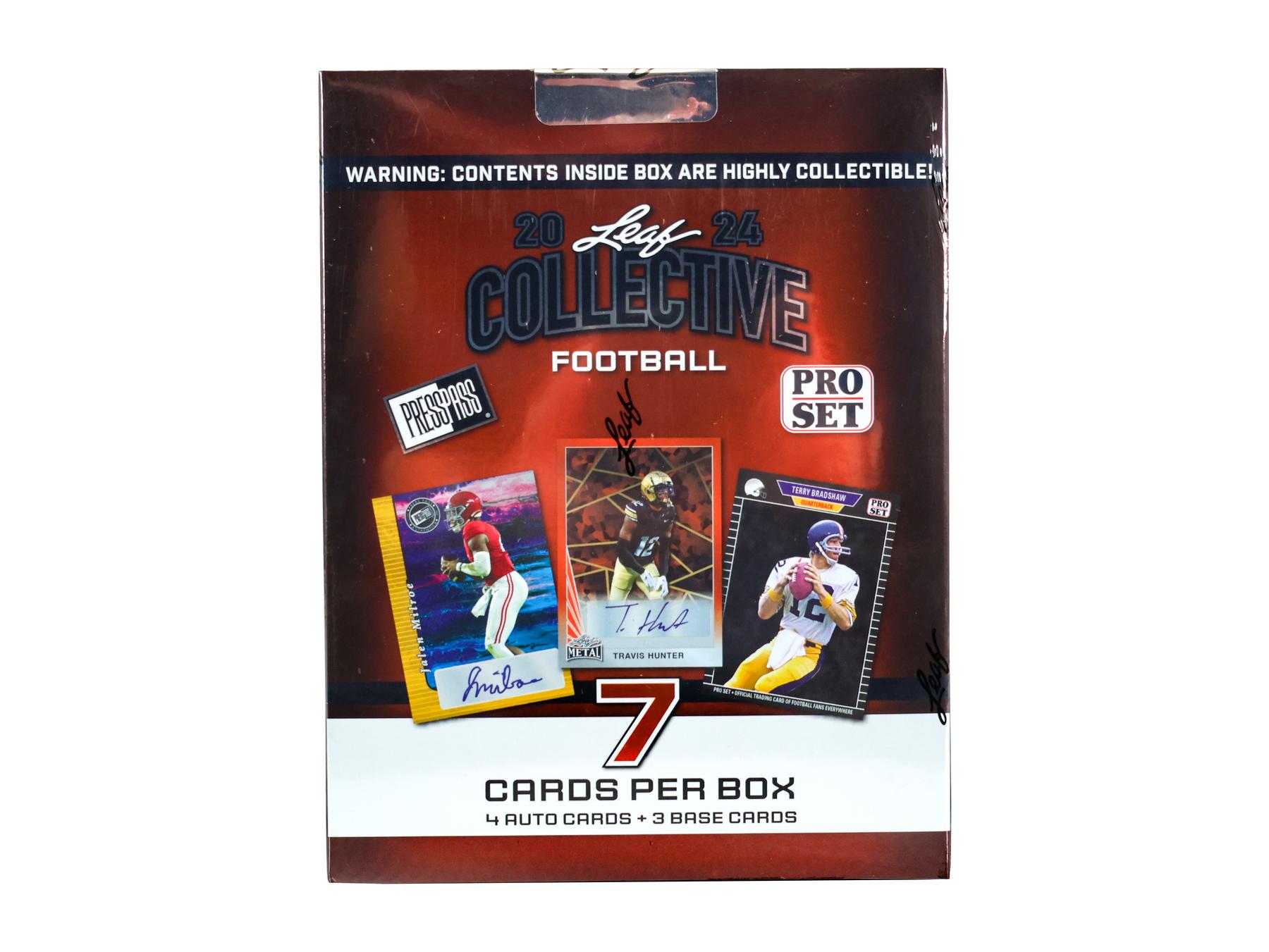 2024 Leaf Collective Football Hobby Box (Reed Buy) | DA Card World