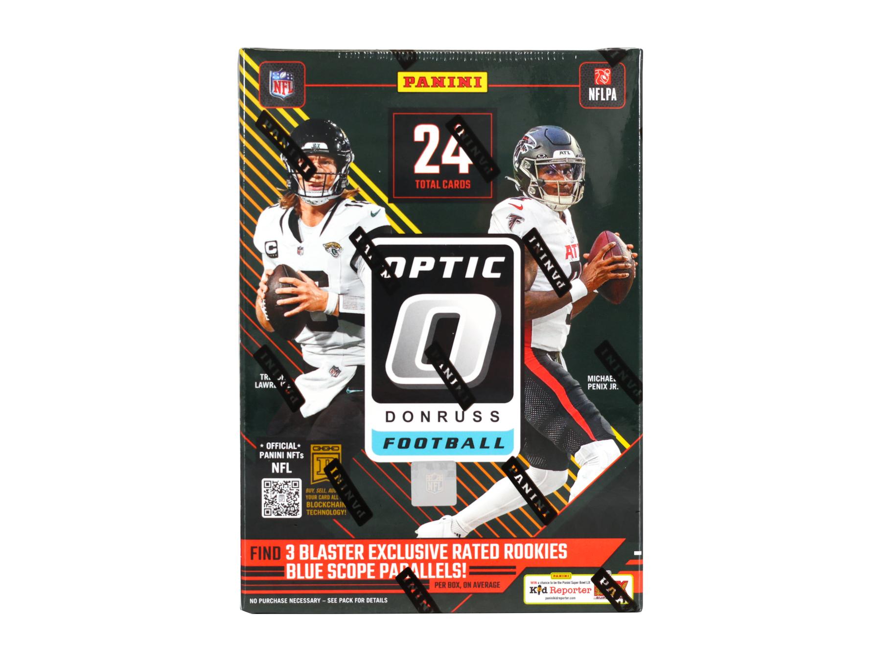 optic Panini Donruss キラカードまとめ 2023 Panini Donruss Optic Football 6-Pack Blaster Box (Purple