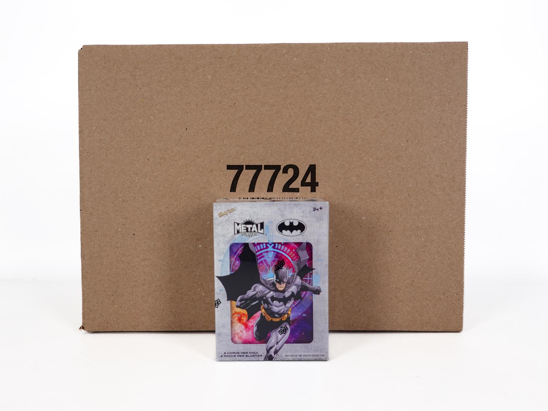 【ヒーロー】メガベガスVIP特典⭐︎2way⭐︎ボディバッグ 2025 Upper Deck Batman Skybox Metal Universe Blaster 20-Box Case