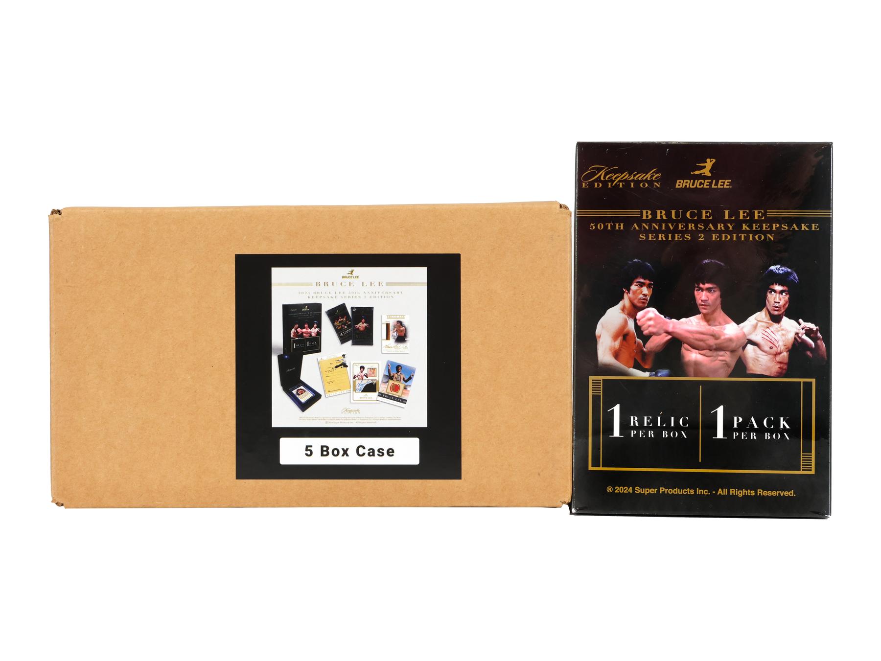 2025 Keepsake Bruce Lee Collection Series 2 Hobby 5-Box Case | DA