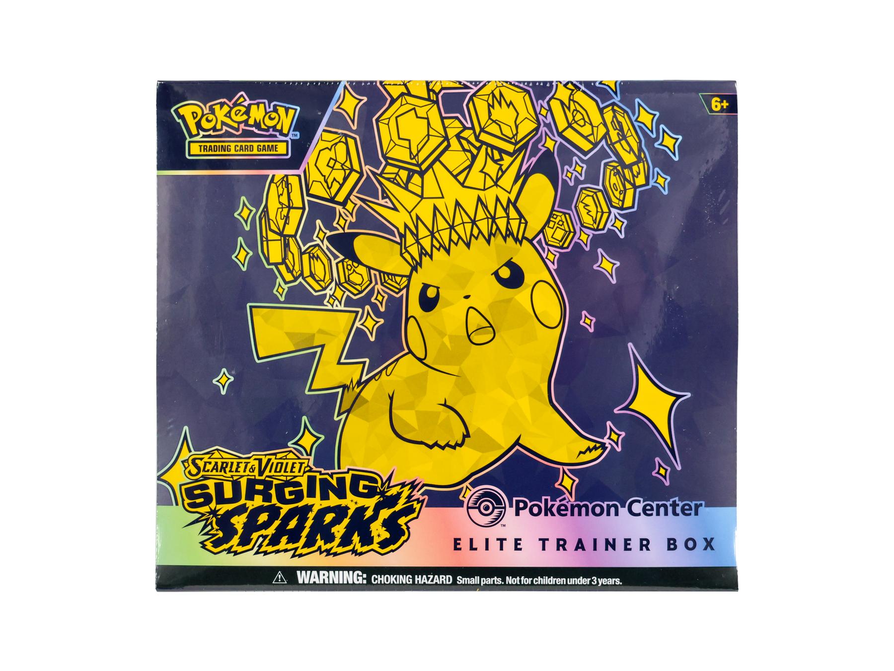 Pokemon Scarlet & Violet: Surging Sparks Pokemon Center Exclusive