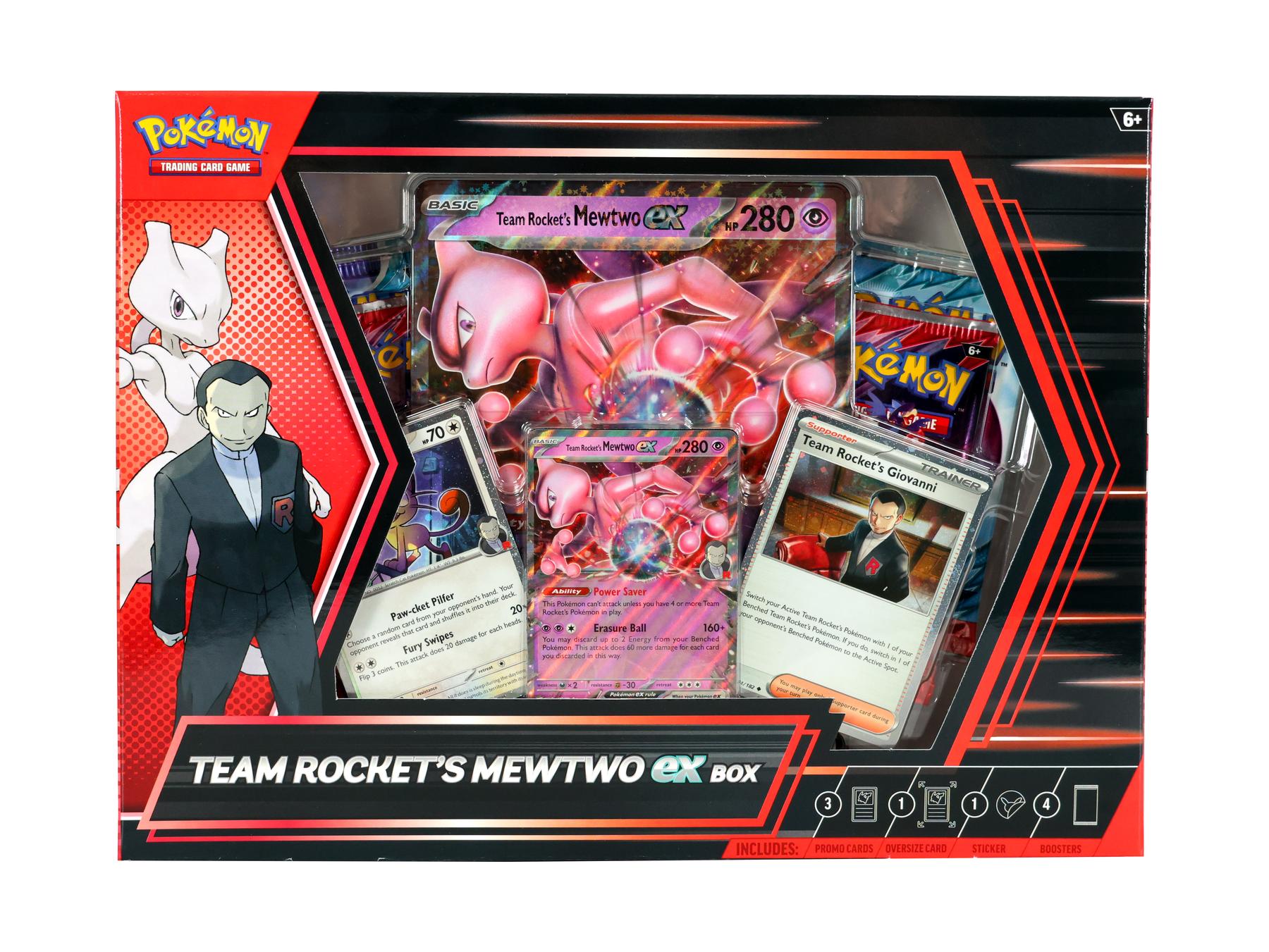 Pokemon Team Rocket's Mewtwo ex Box | DA Card World