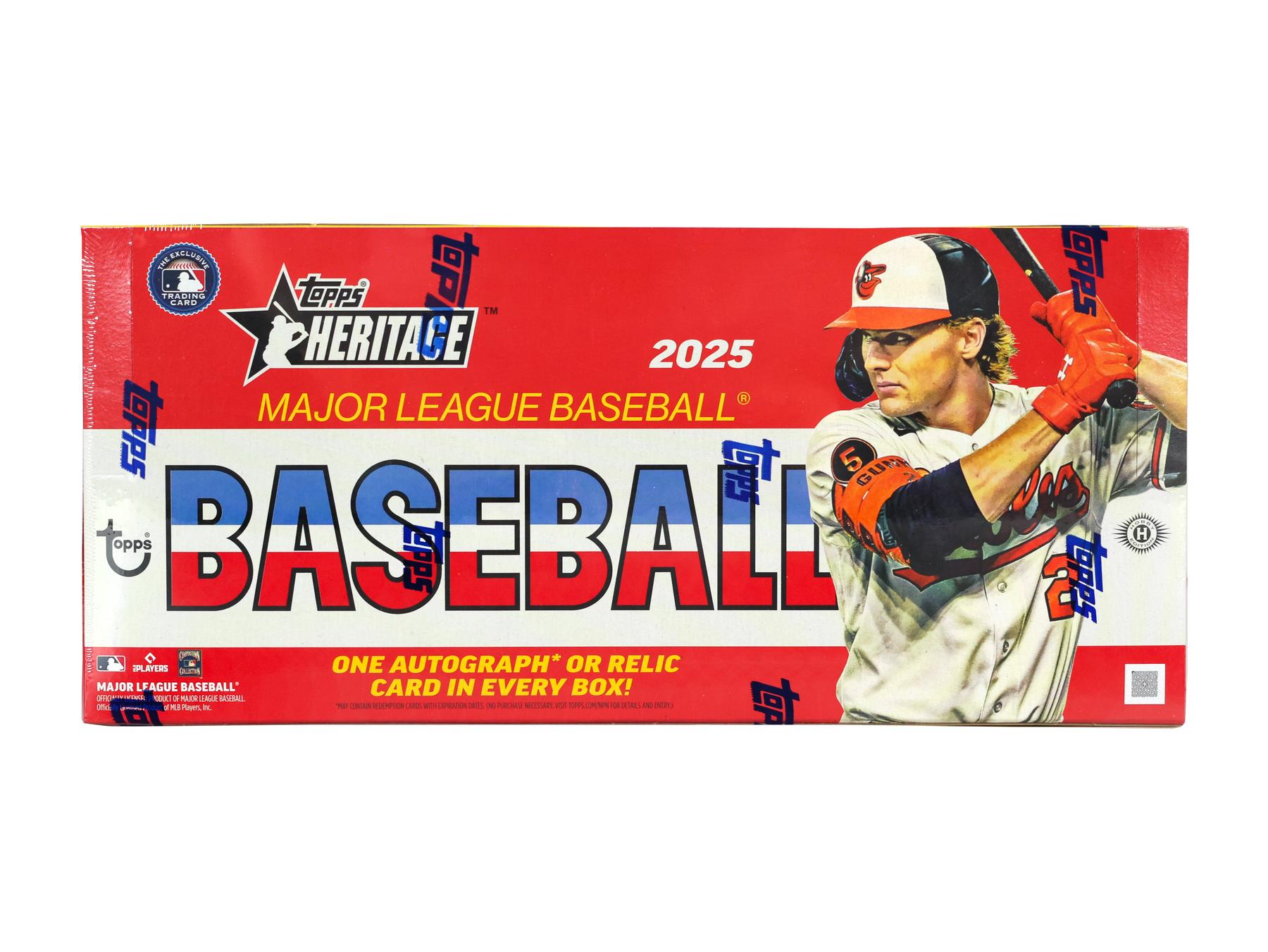 2025 Topps Heritage Baseball Hobby Box | DA Card World