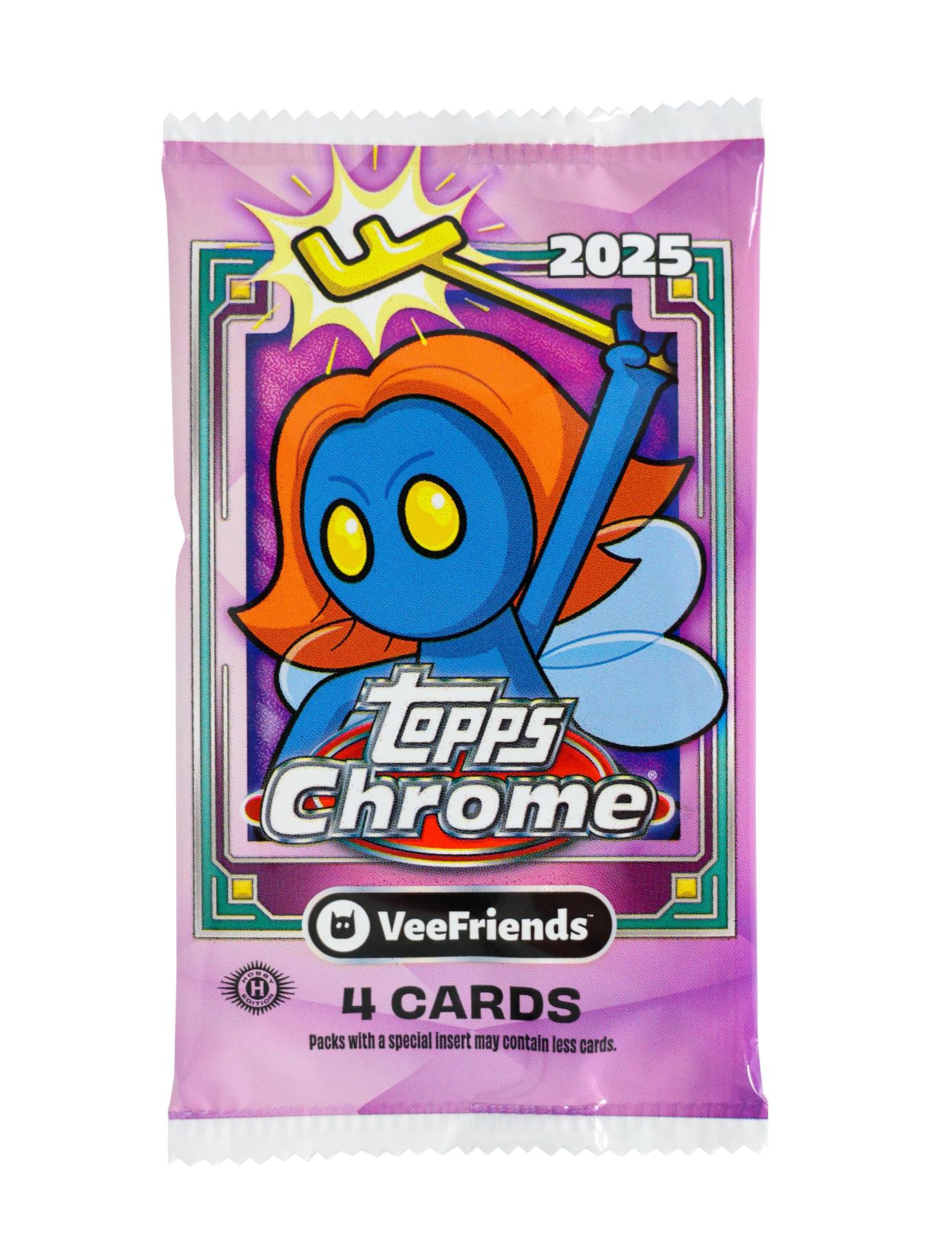 2025 Topps VeeFriends Chrome Hobby Pack | DA Card World