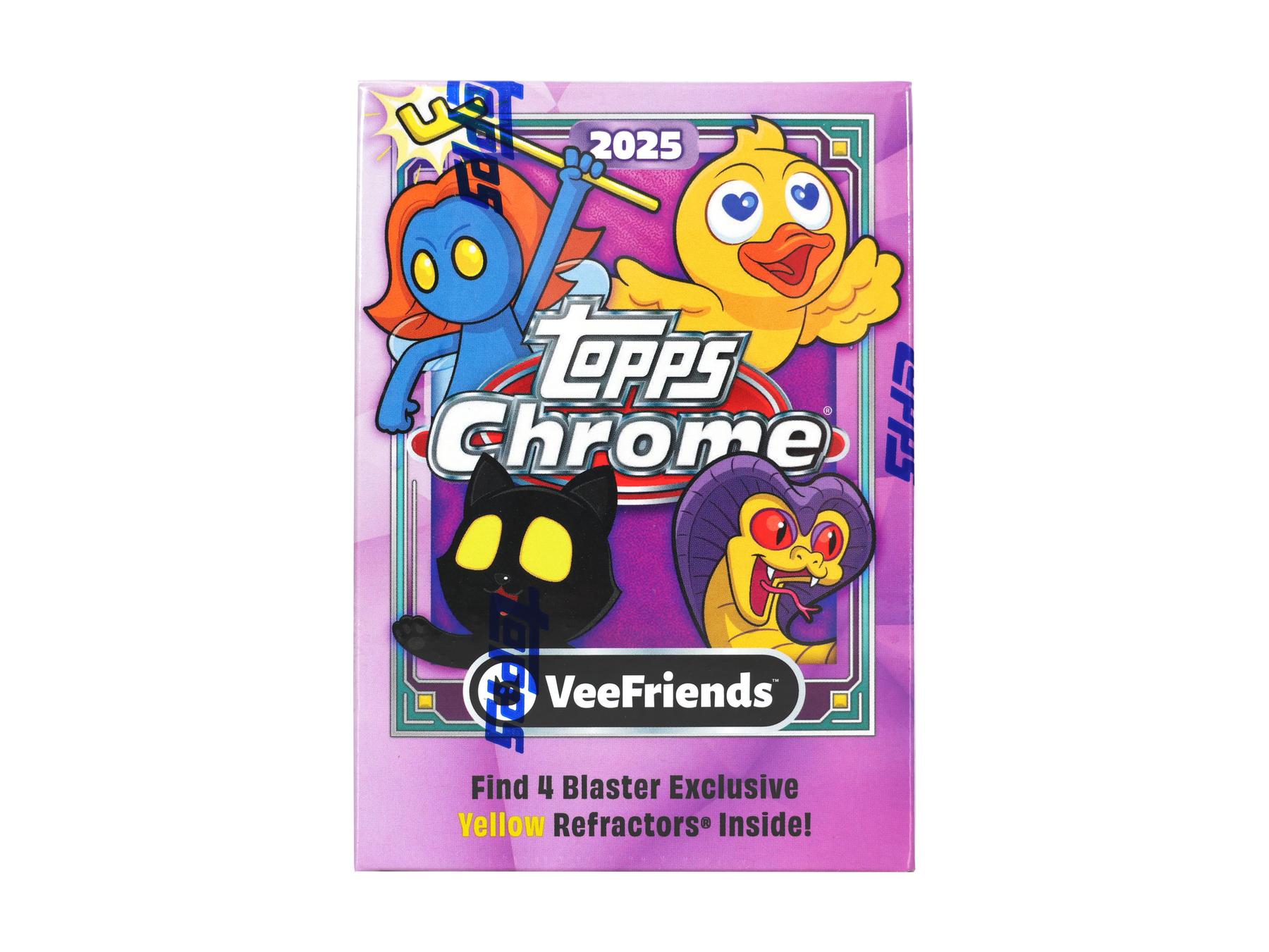 VeeFriends Chrome Blaster 8-Pack Box (Topps 2025) | DA Card