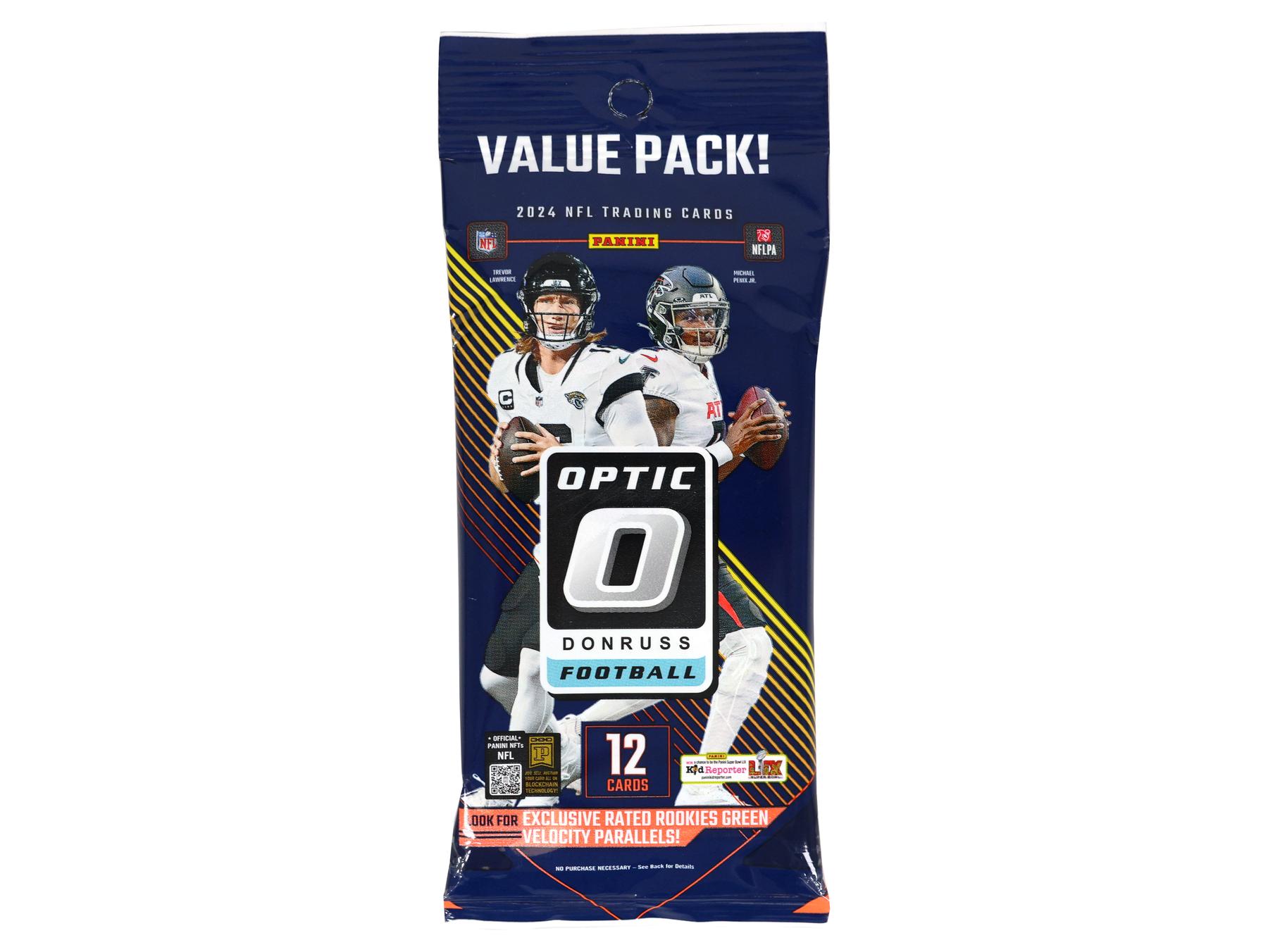 2024 Panini Donruss Optic Football Jumbo Value Pack | DA Card World
