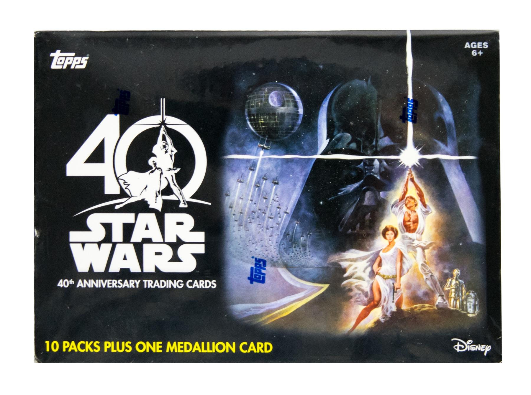 topps 40th anniversary star wars cards