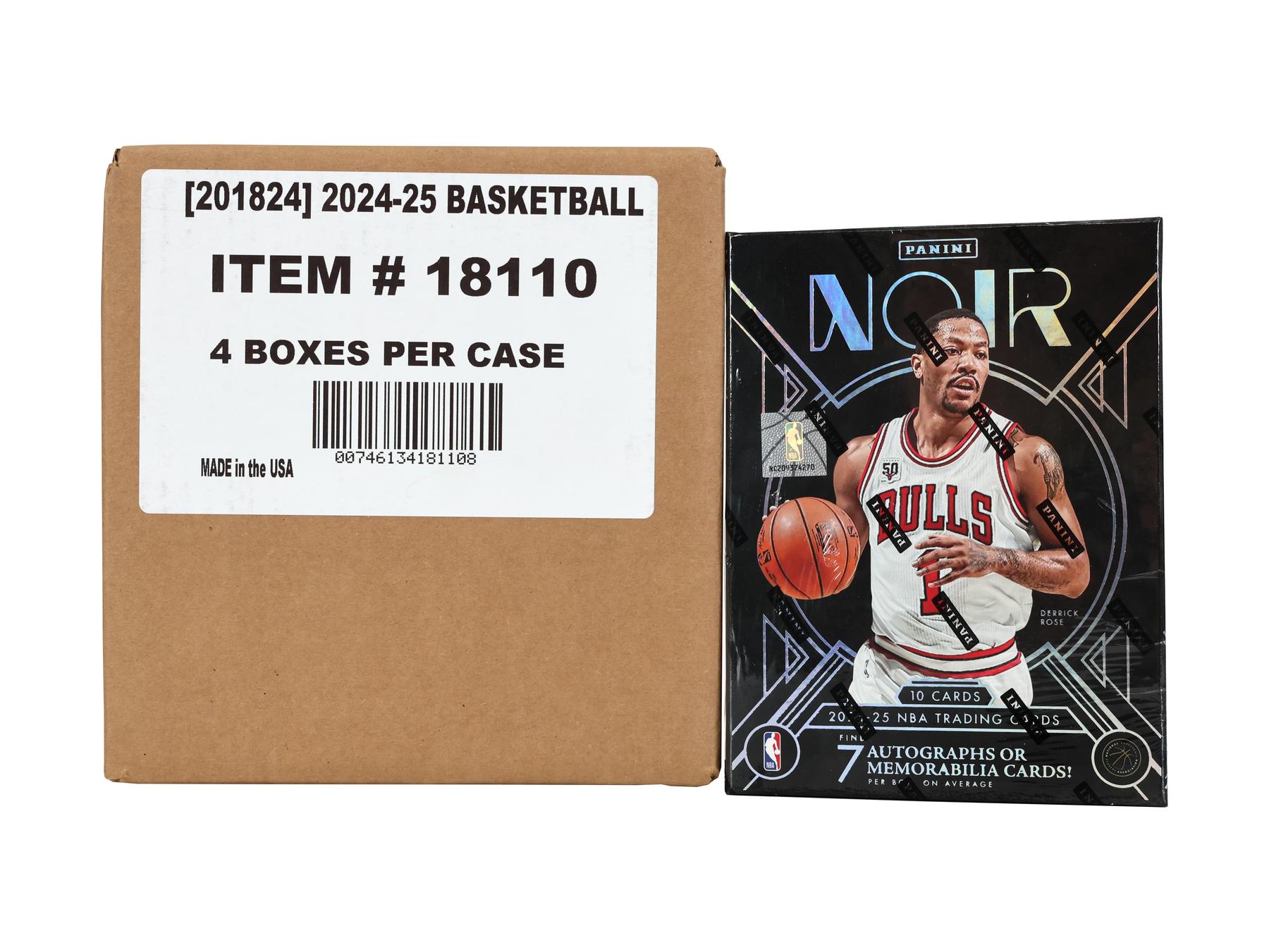 2024/25 Panini Noir Basketball Hobby 4-Box Case | DA Card World