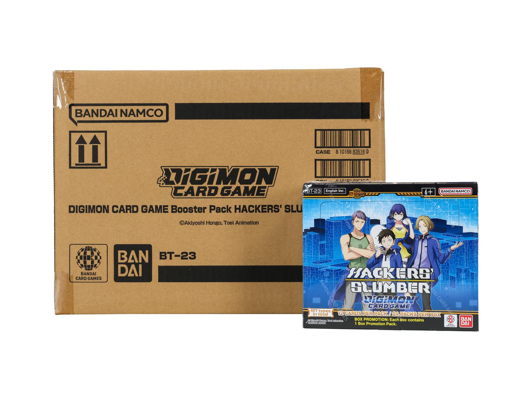 digimon hackers slumber booster box Digimon Card Game: Hackers' Slumber Booster Box (Bt23) – Double Infinity  Gaming