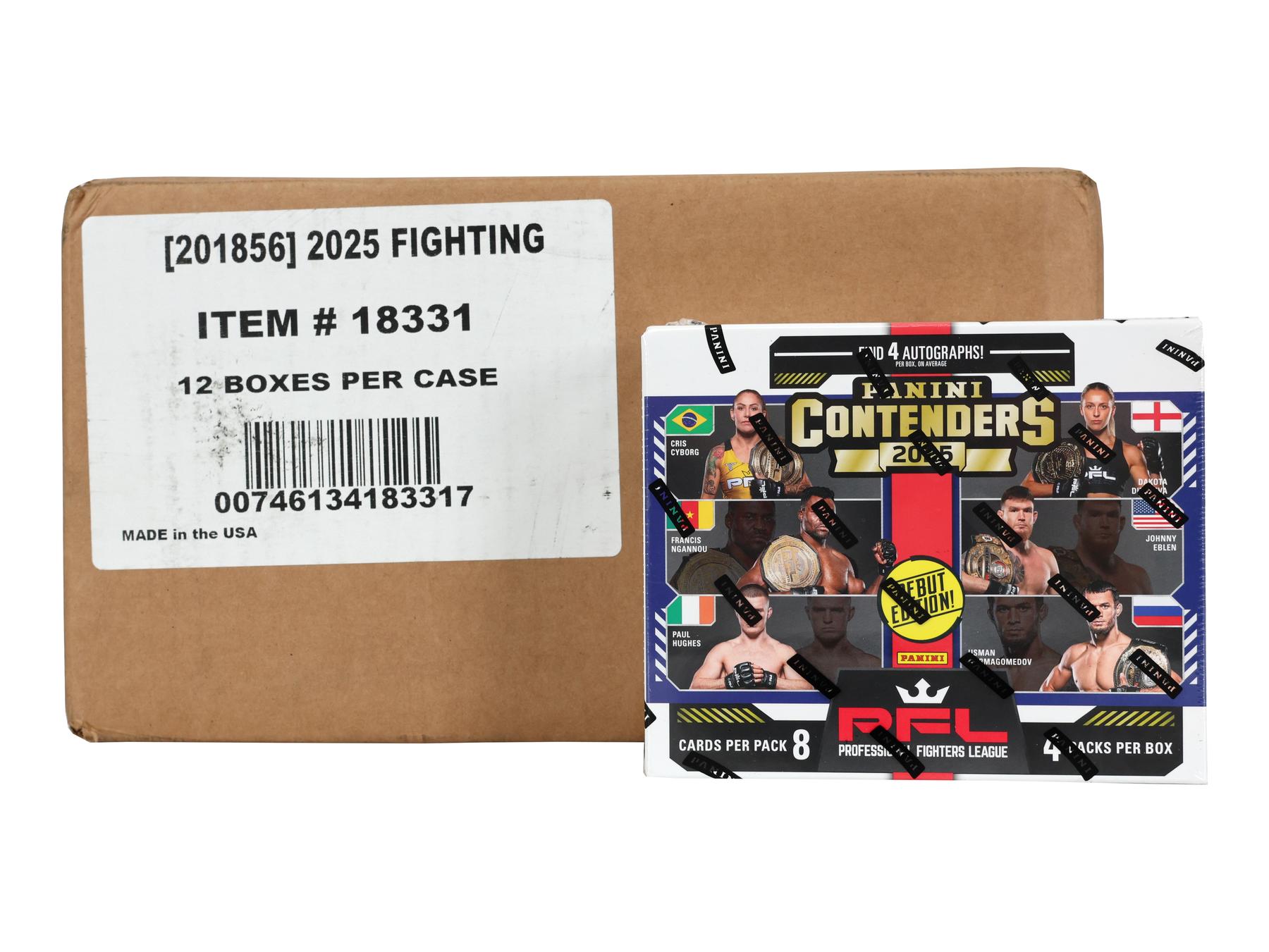 パニーニ PFL 2025 Panini Contenders PFL Professional Fighters League