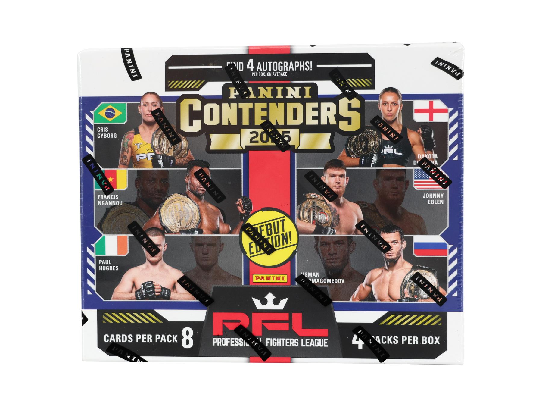 2025 Panini Contenders Professional Fighters League PFL Hobby Box