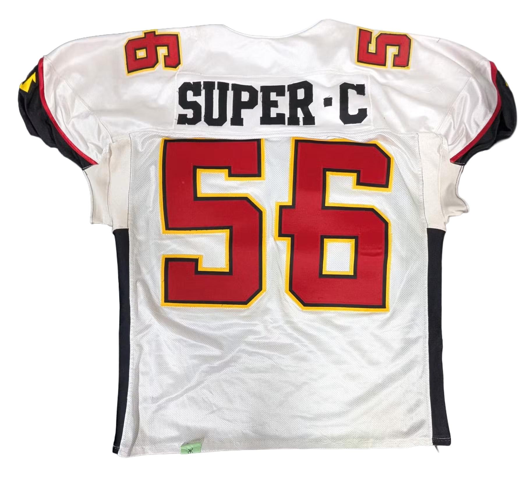 Craig (Super C) Powell 2001 XFL San Francisco Demons Game Used