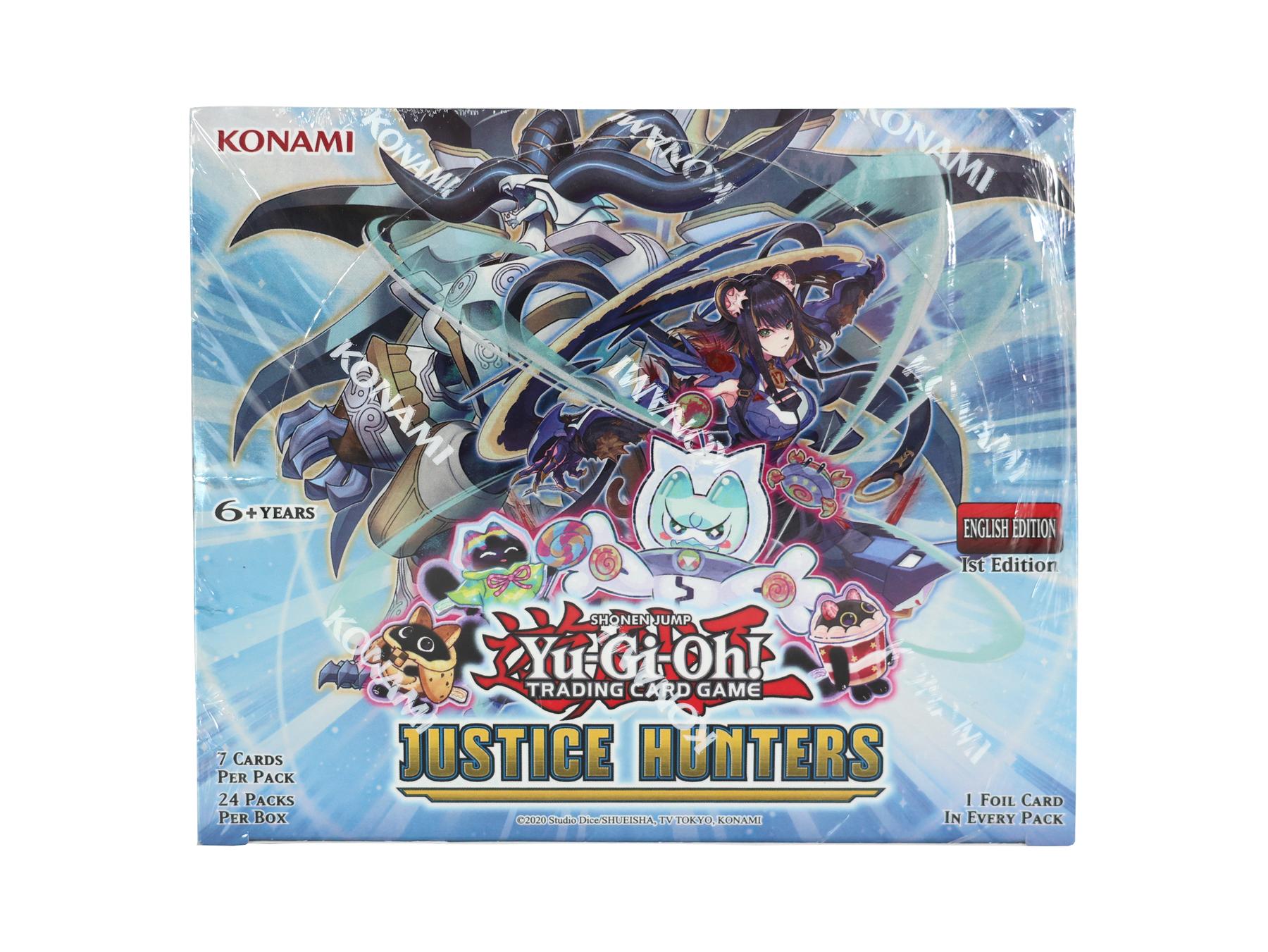 【BOX販売】遊戯王TCG JUSH Justice Hunters【1ボックス：24パック】 Yu-Gi-Oh! Justice Hunters 24 Pack Booster Box