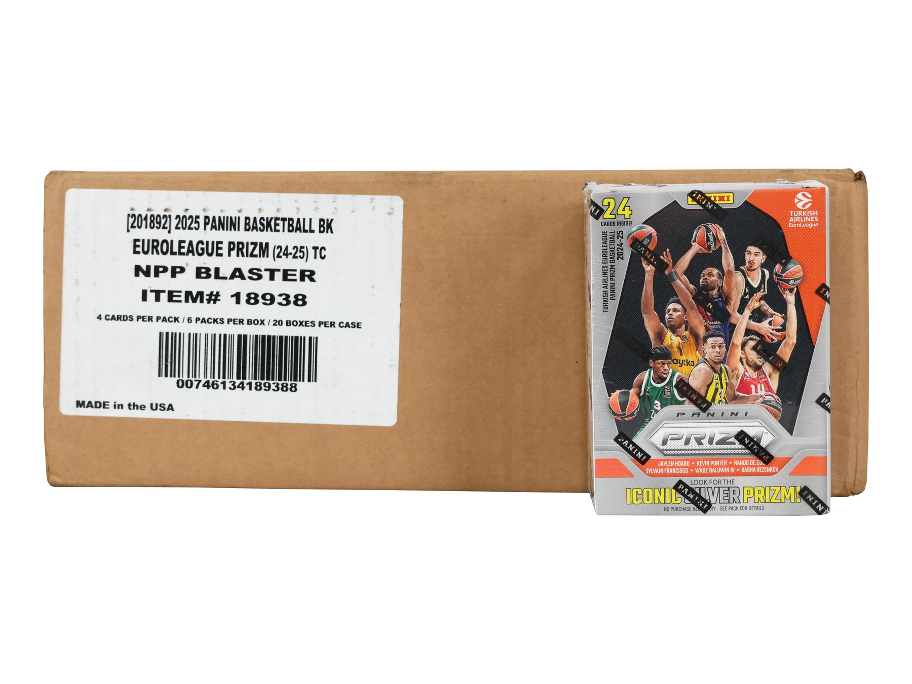 2024/25 Turkish Airlines EUROLEAGUE Panini Top Class Official Card Collection, Box of 24 Sleeves (8 Cards Per Case) : Buy Online at Best Price in KSA - Souq is now
