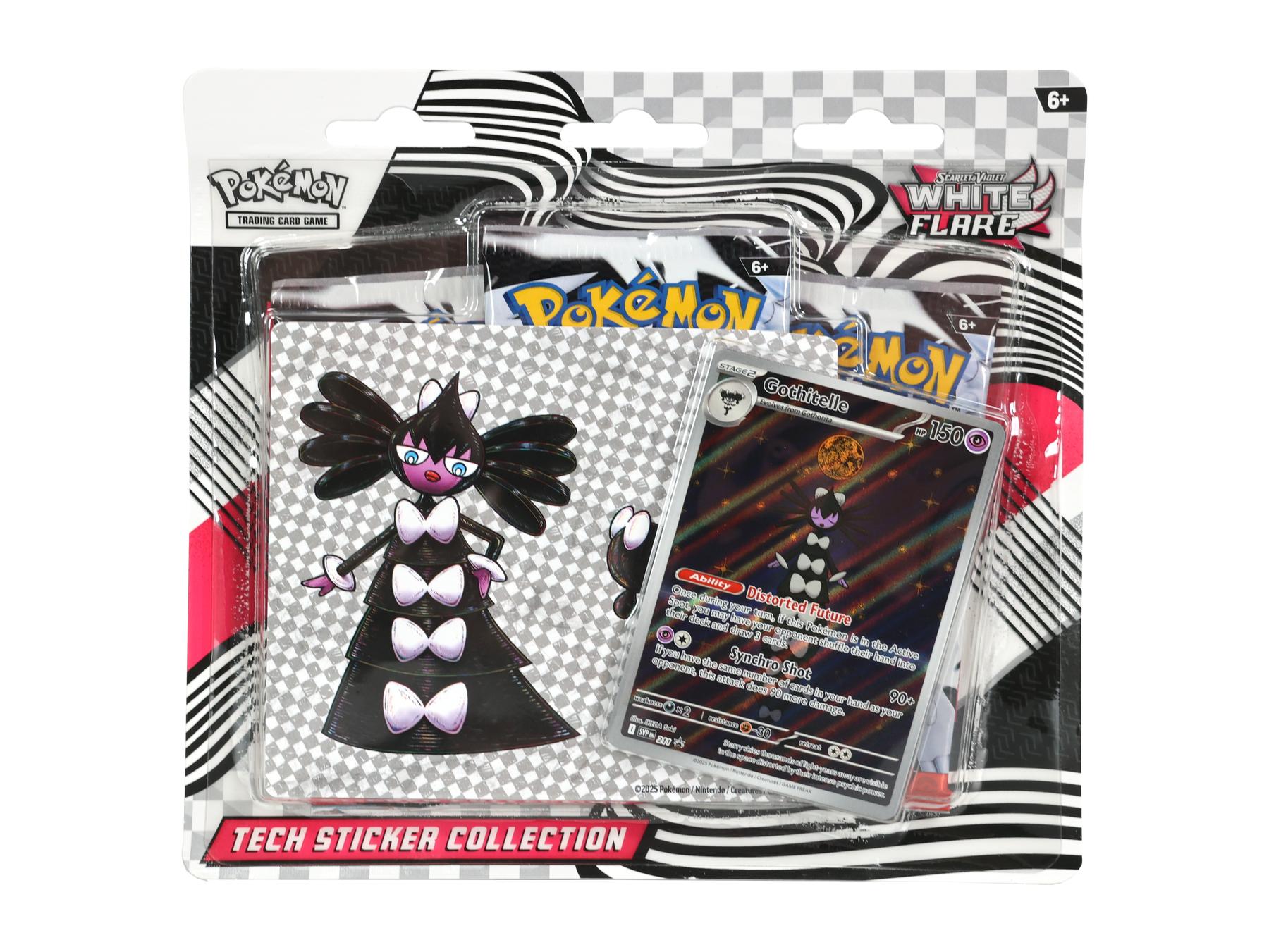 Pokemon Scarlet & Violet: White Flare Tech Sticker Collection