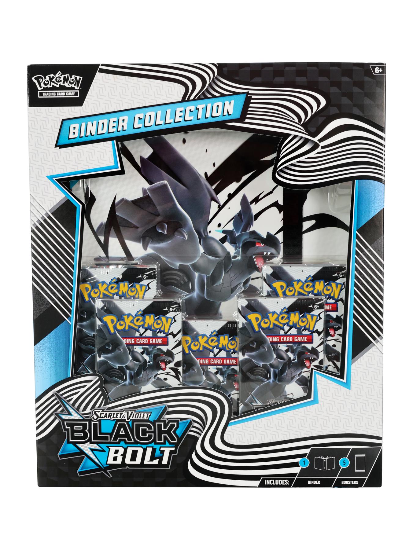 ブラックボルト　1box Pokemon Scarlet & Violet: Black Bolt Binder Collection Box